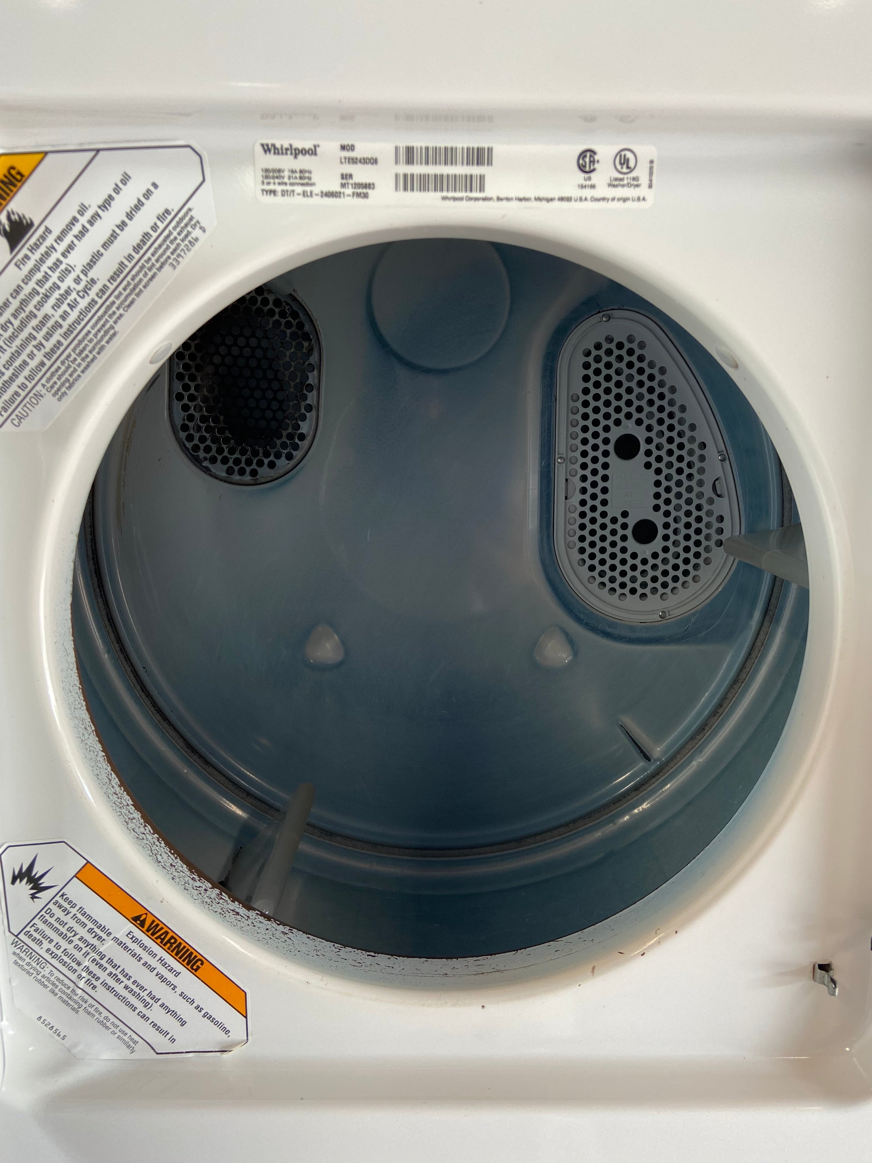 Whirlpool Thin Twin 24inch Stackable (240v)