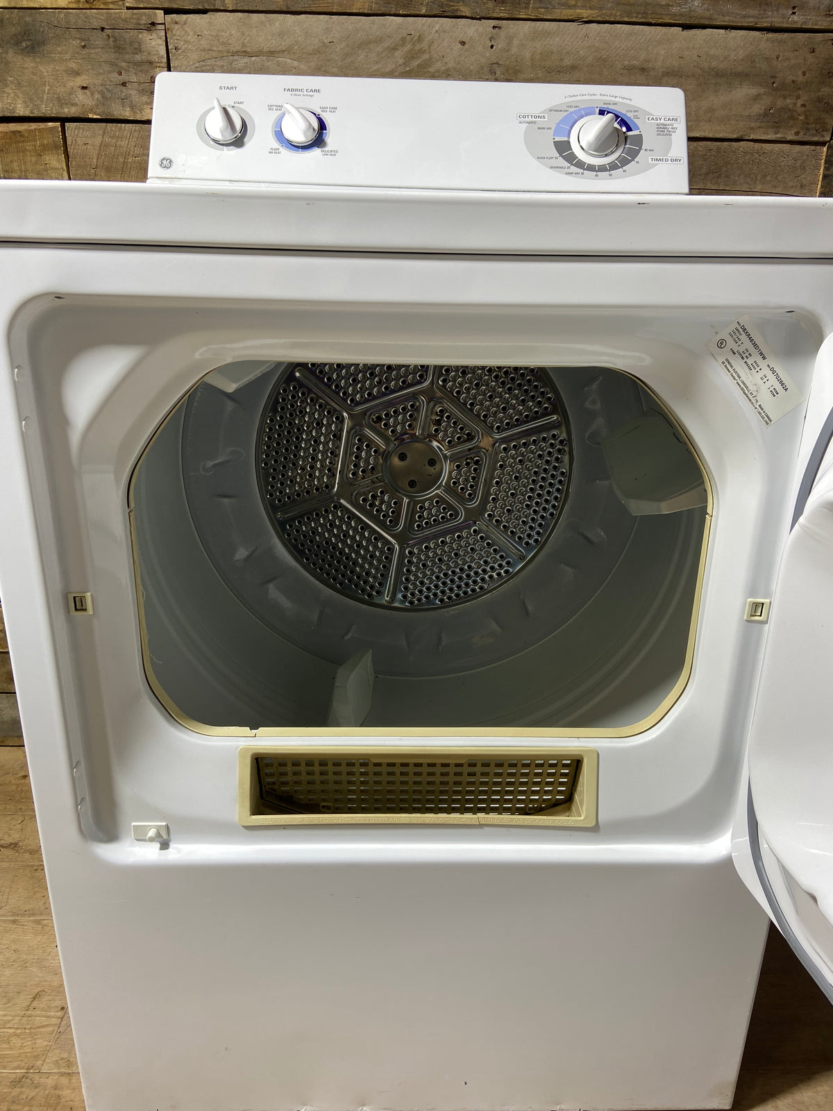 GE White Dryer