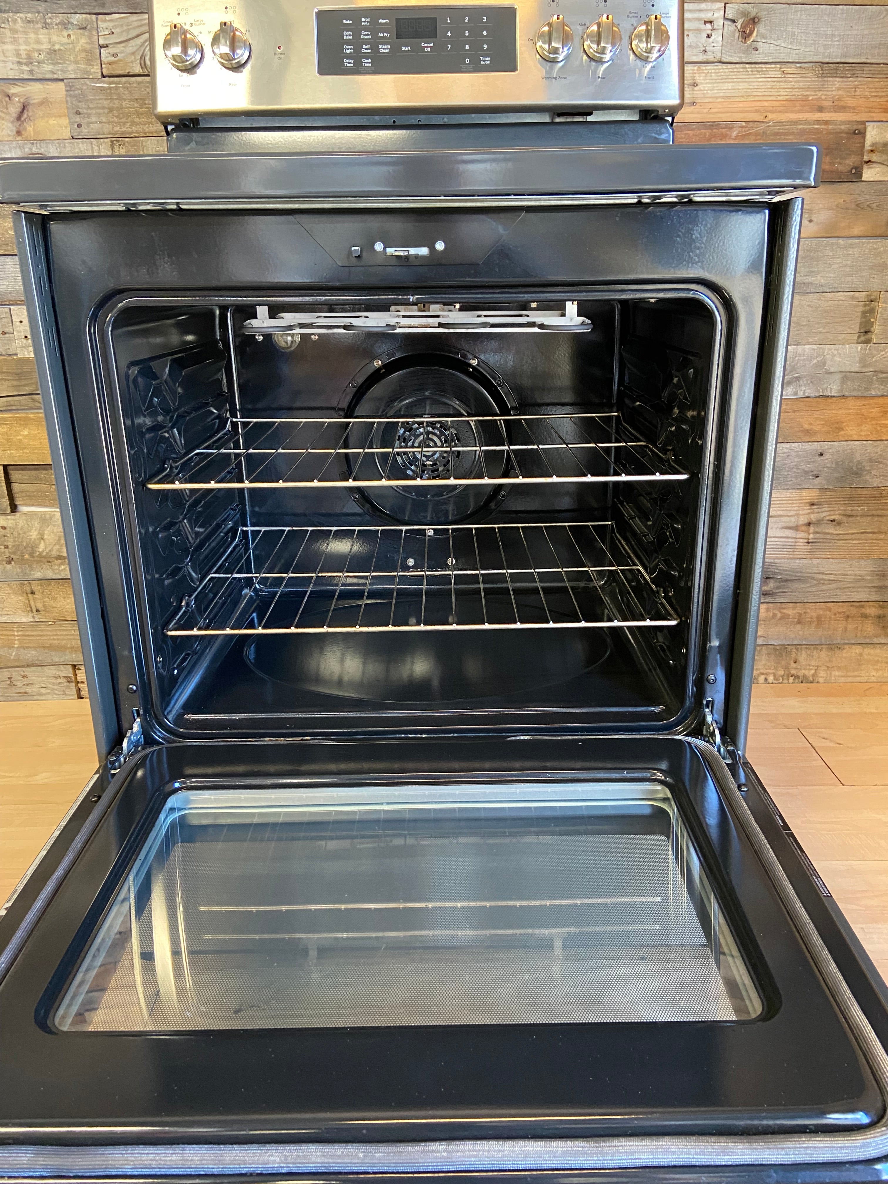 GE Stainless Glass Top Range