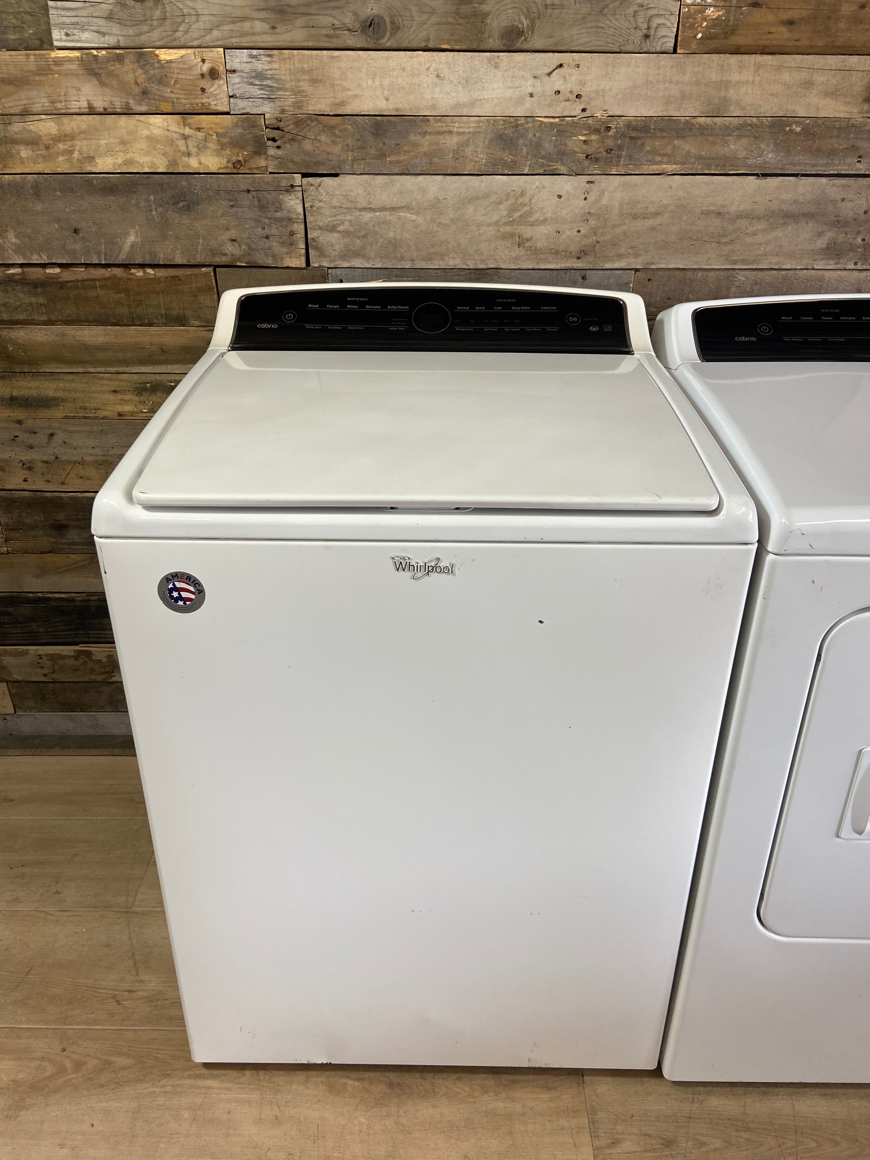 Whirlpool Cabrio Top Load Set