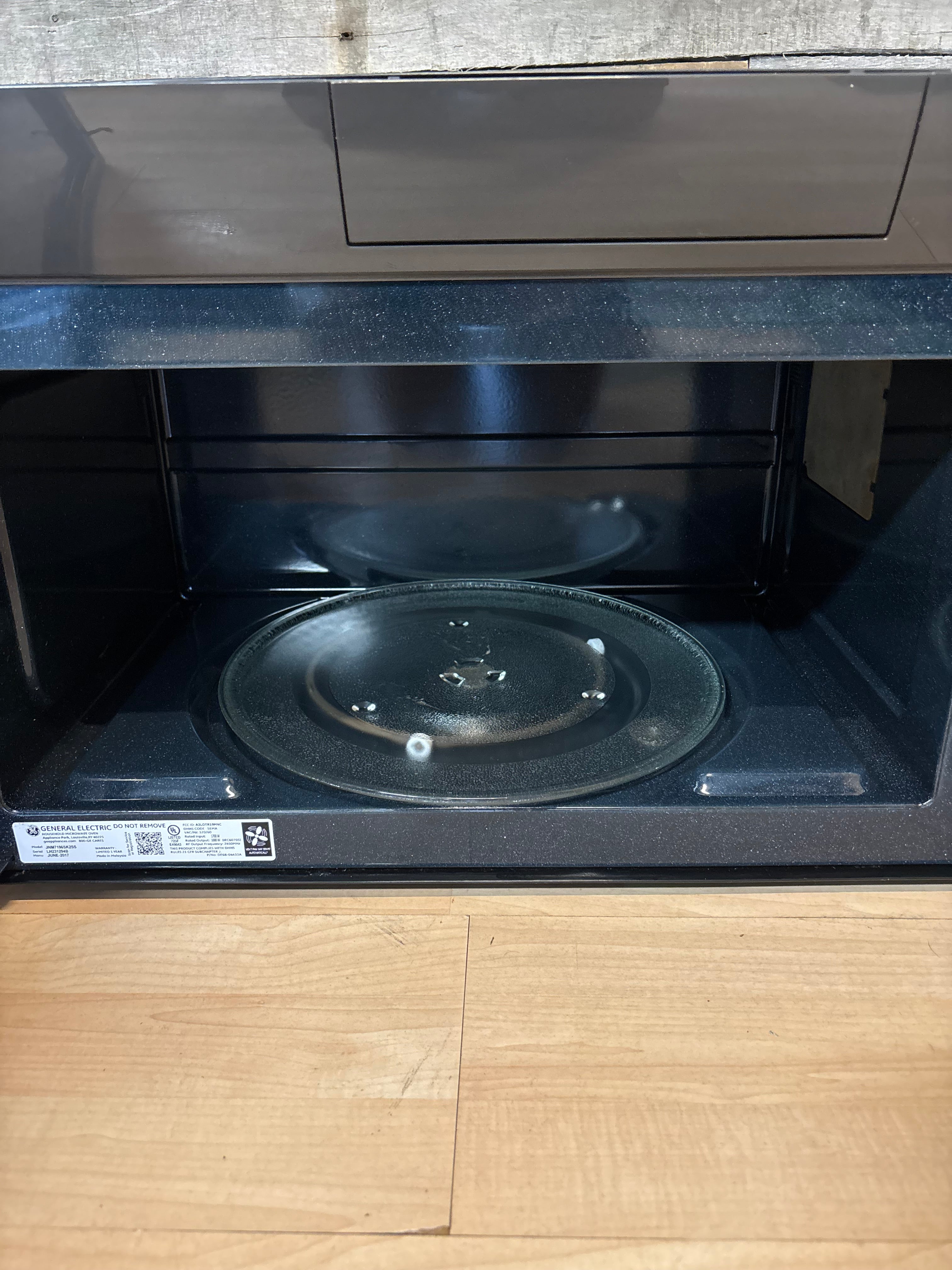 GE Stainless Microwave