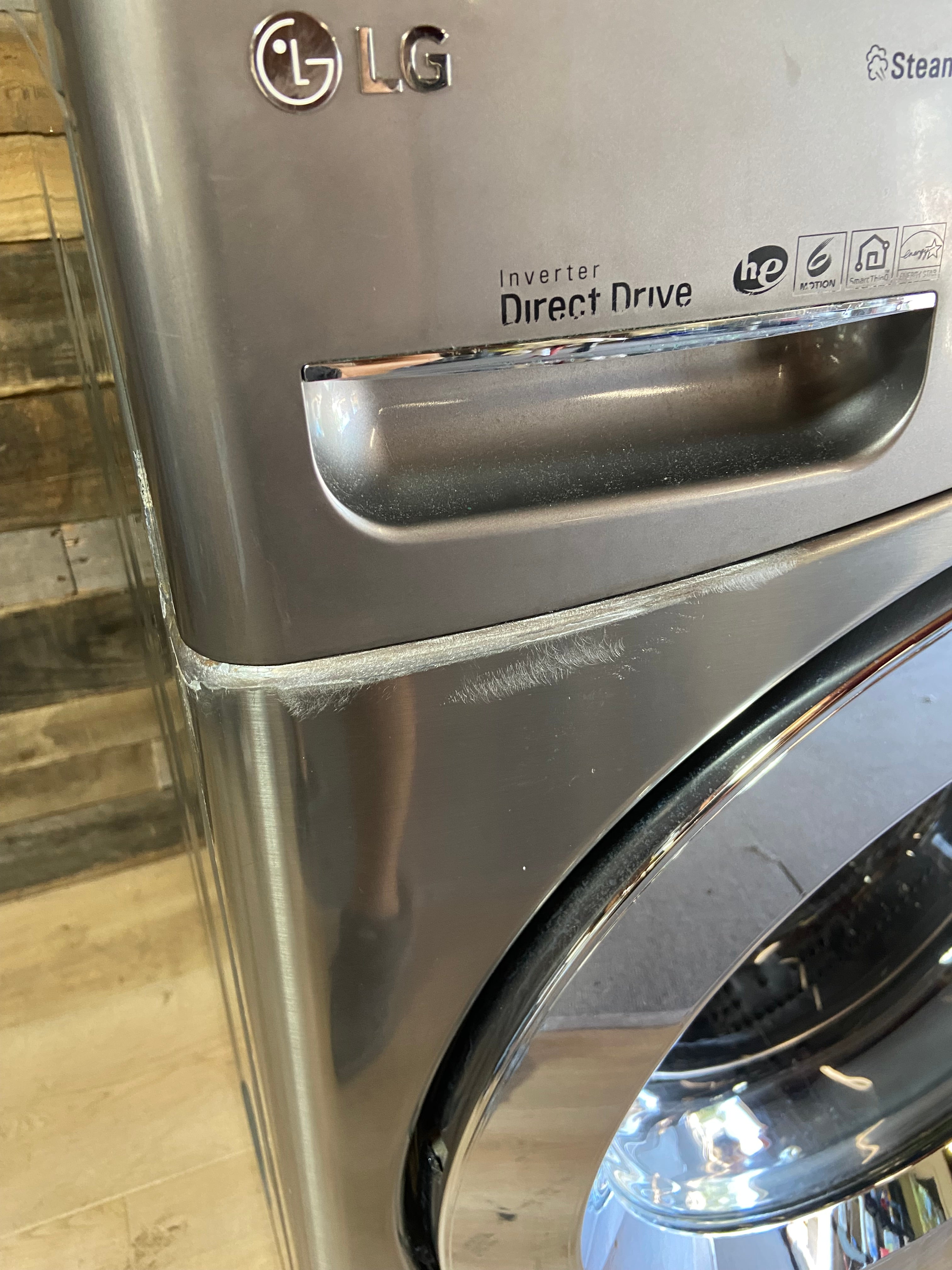 LG Stainless Front Load Washing Machine