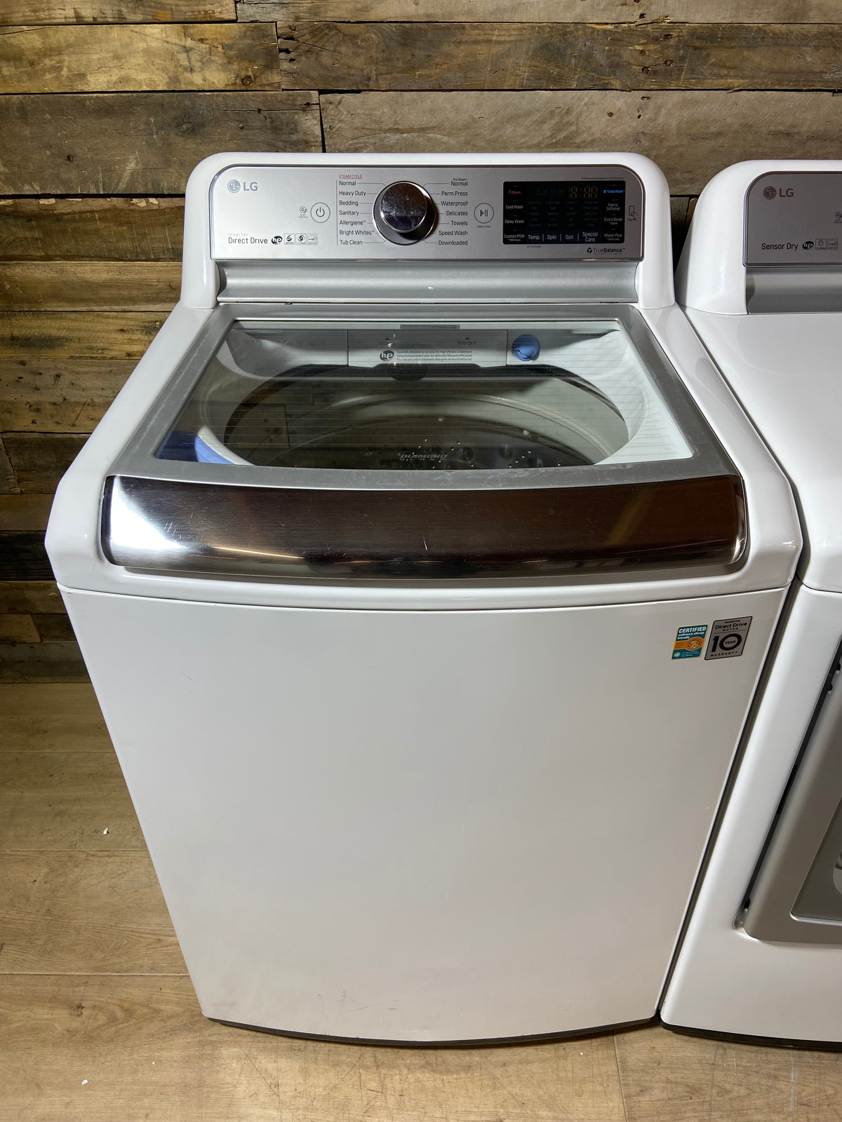 LG Top Load Direct Drive Washer & Dryer Set