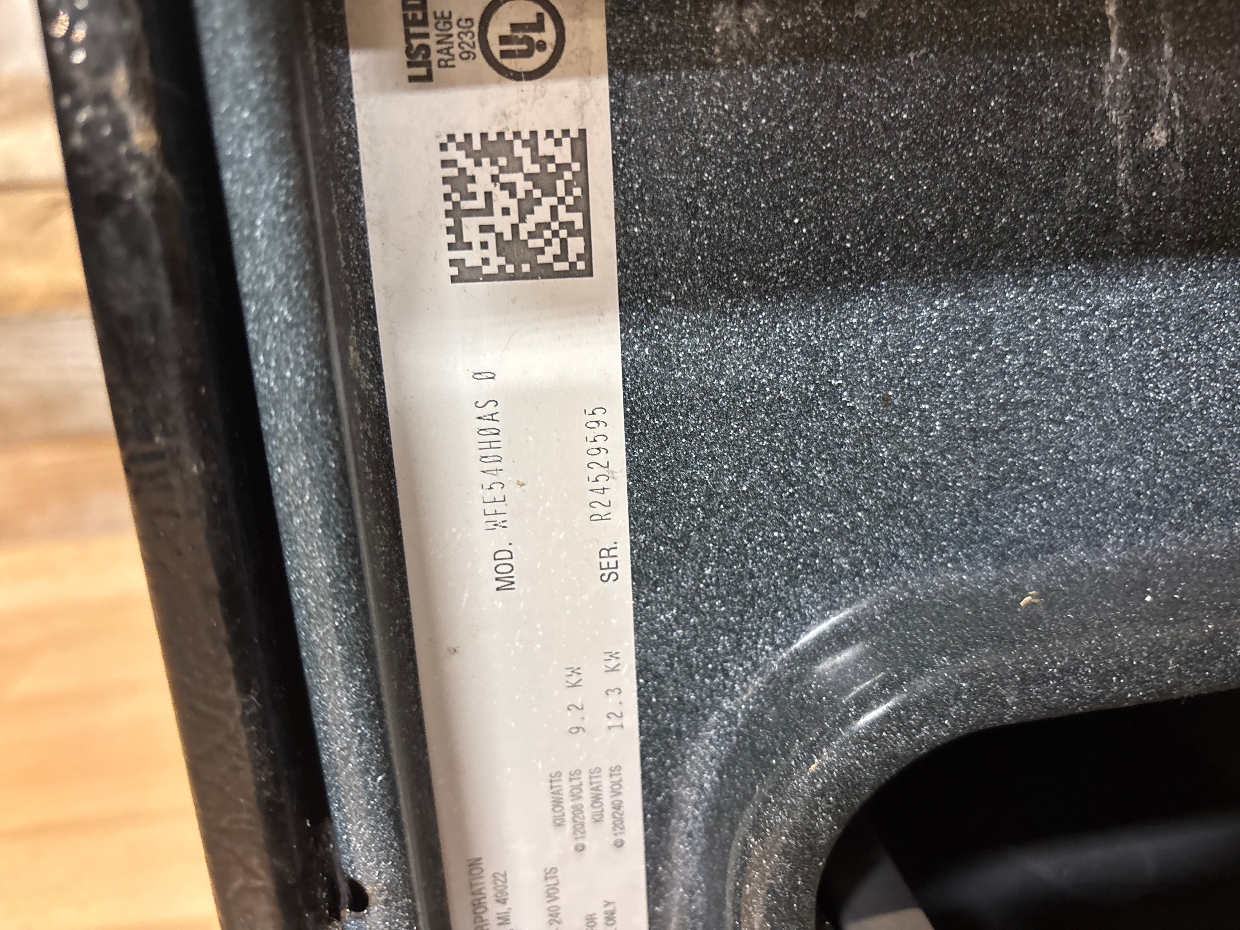 Whirlpool Stainless Range