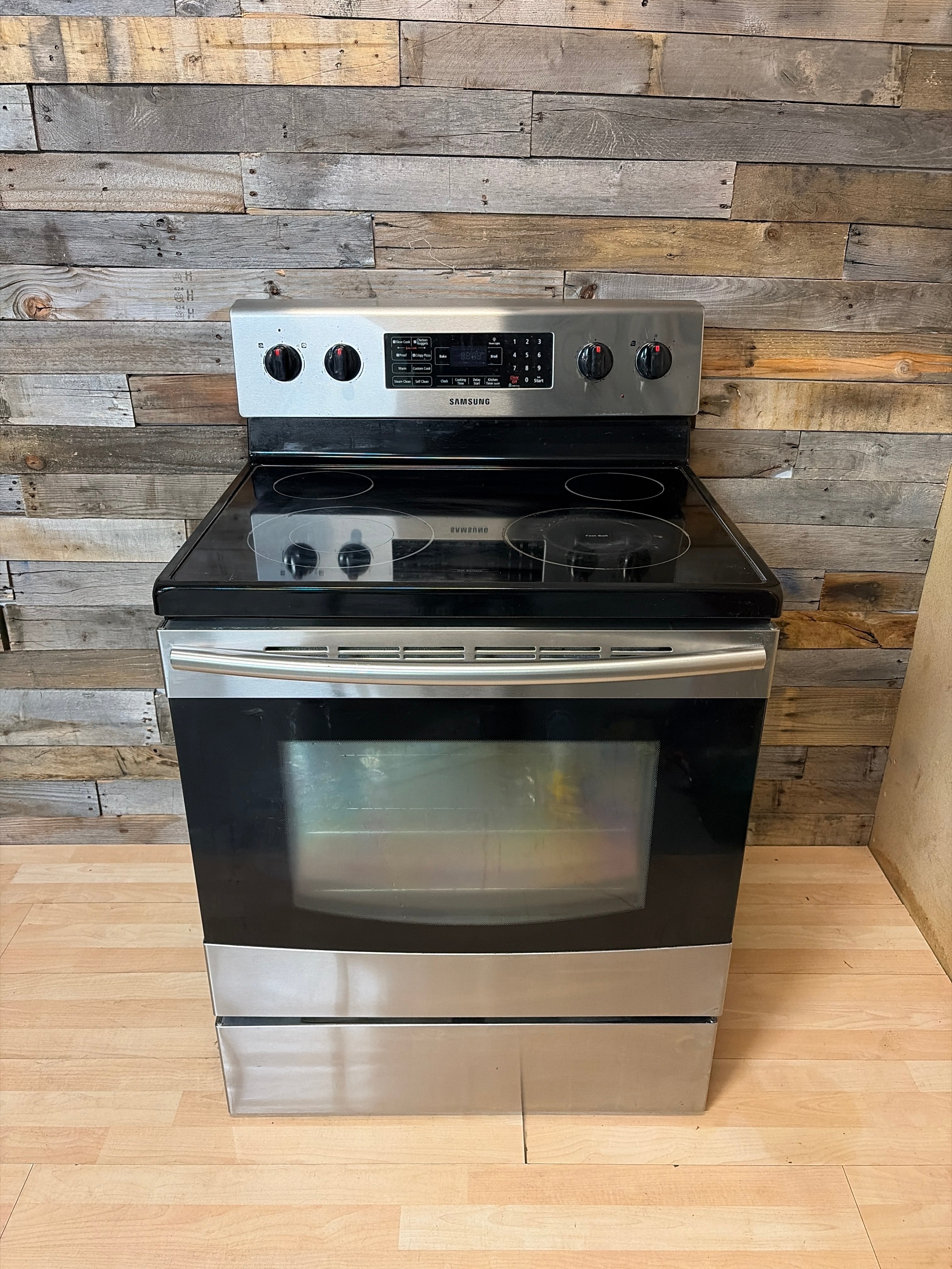 Stainless Samsung stove