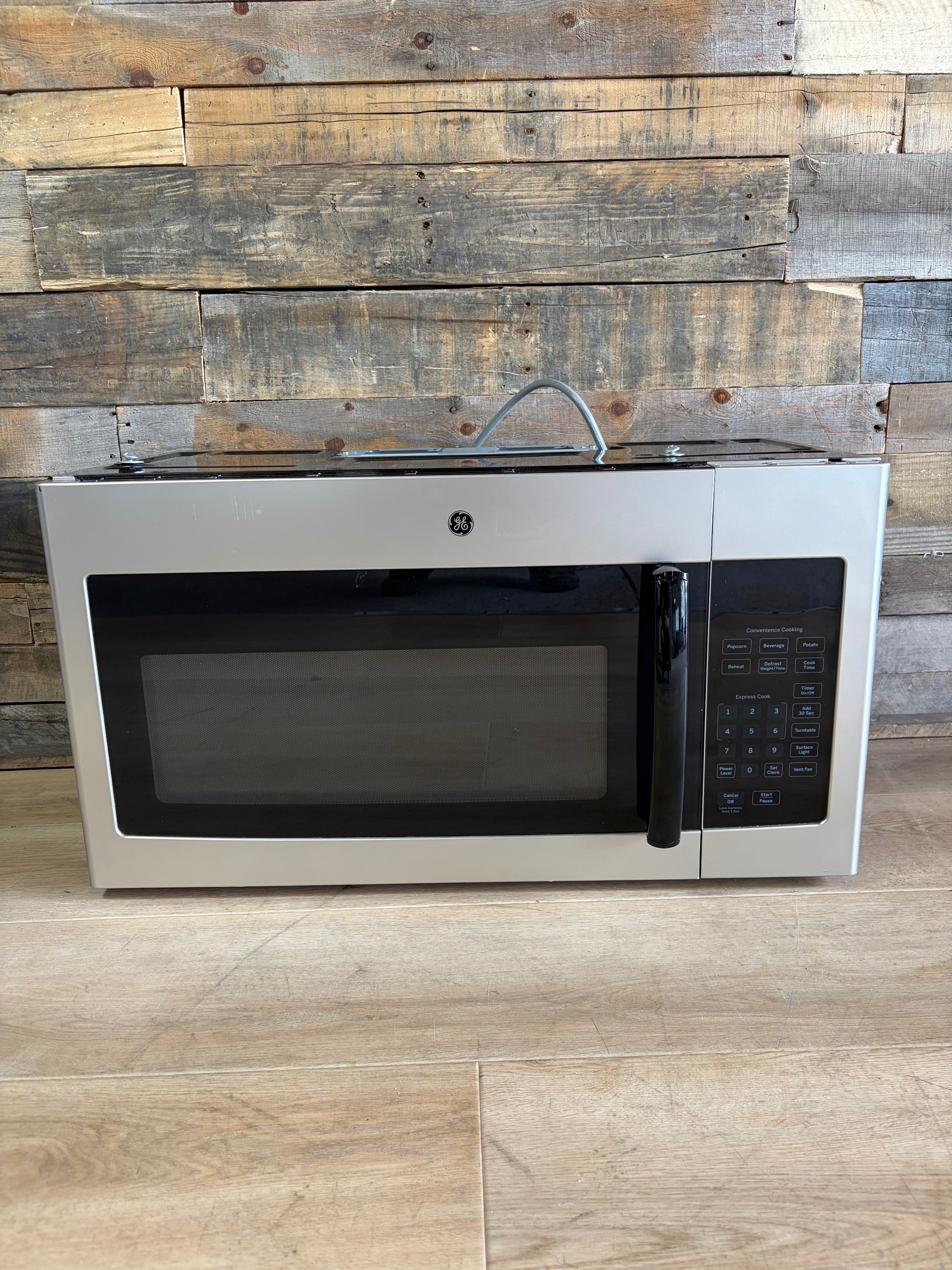 GE Stainless Microwave