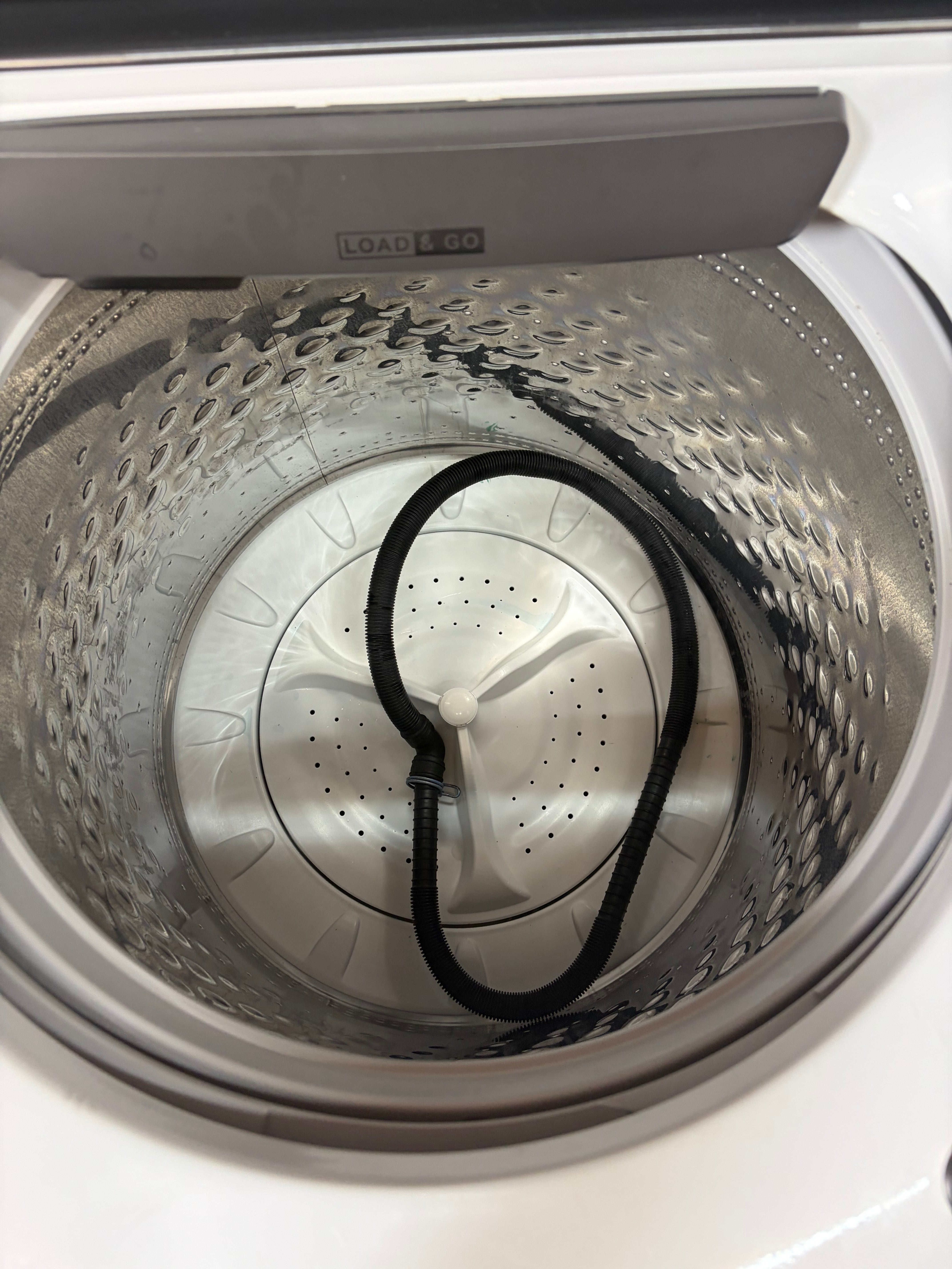 White Whirlpool Load-N-Go Wifi Enable Top Load Set