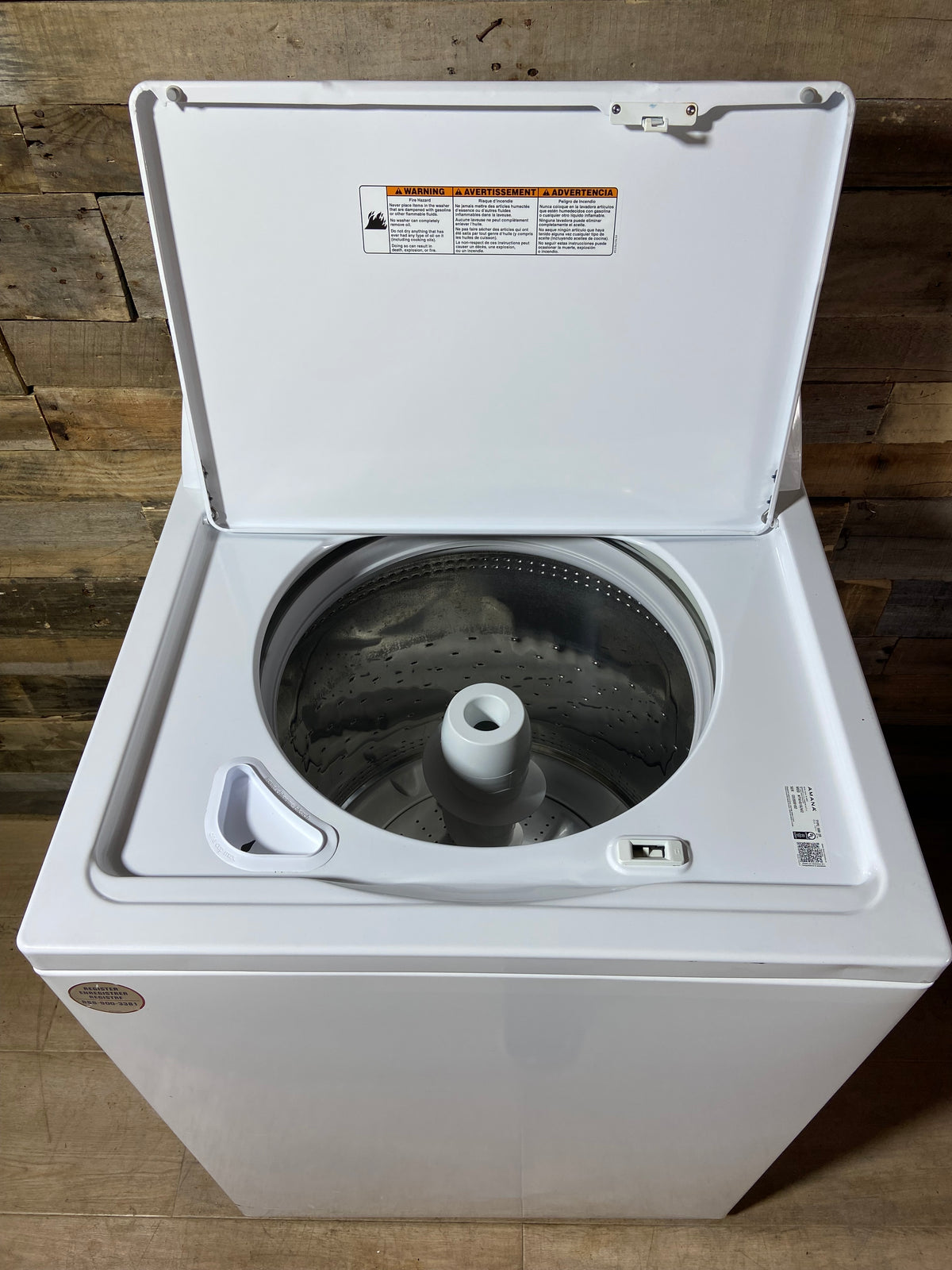 Amana Top Load Large Capacity Stainless Tub Washer