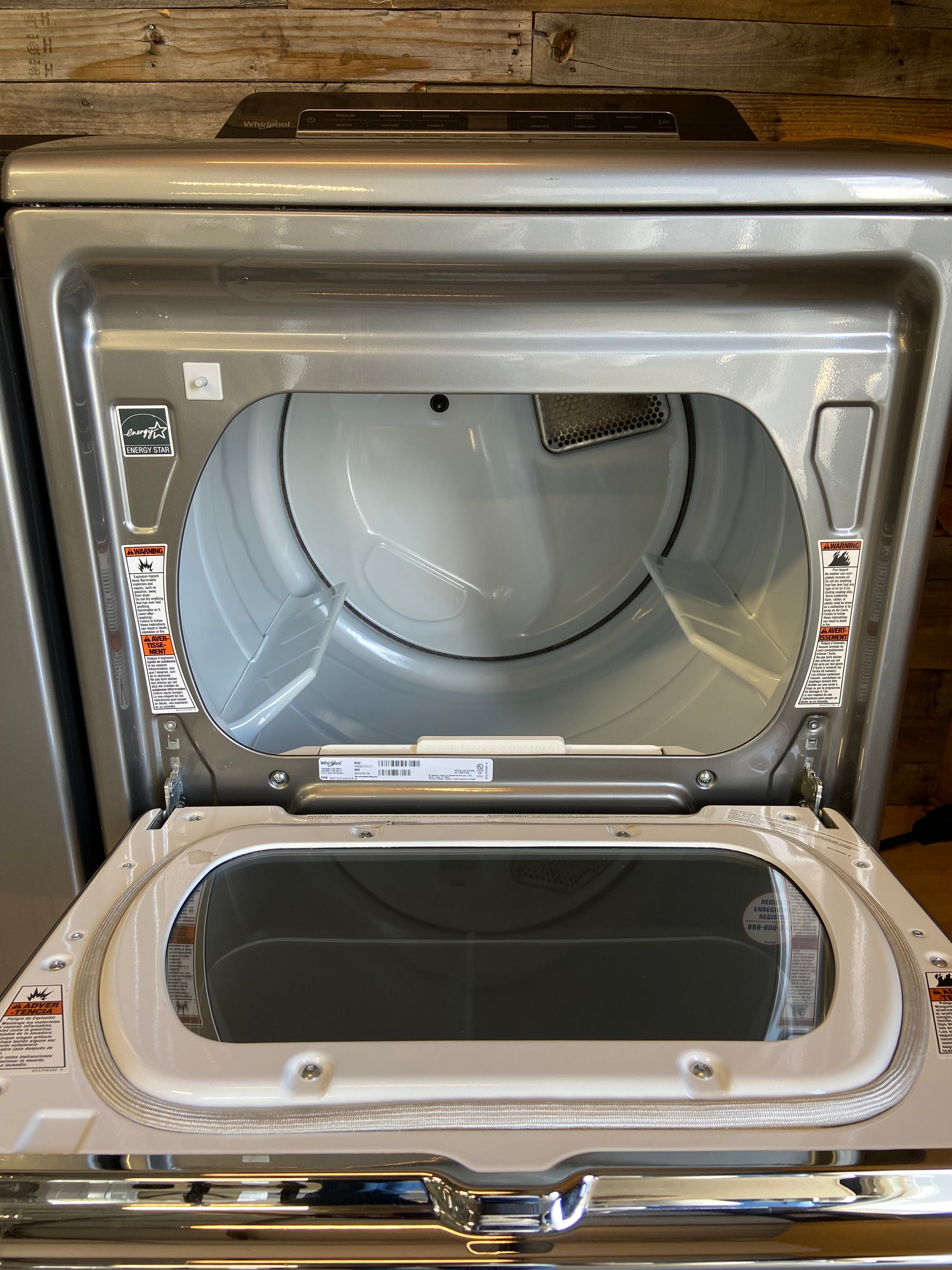 Whirlpool Grey Top Load Set
