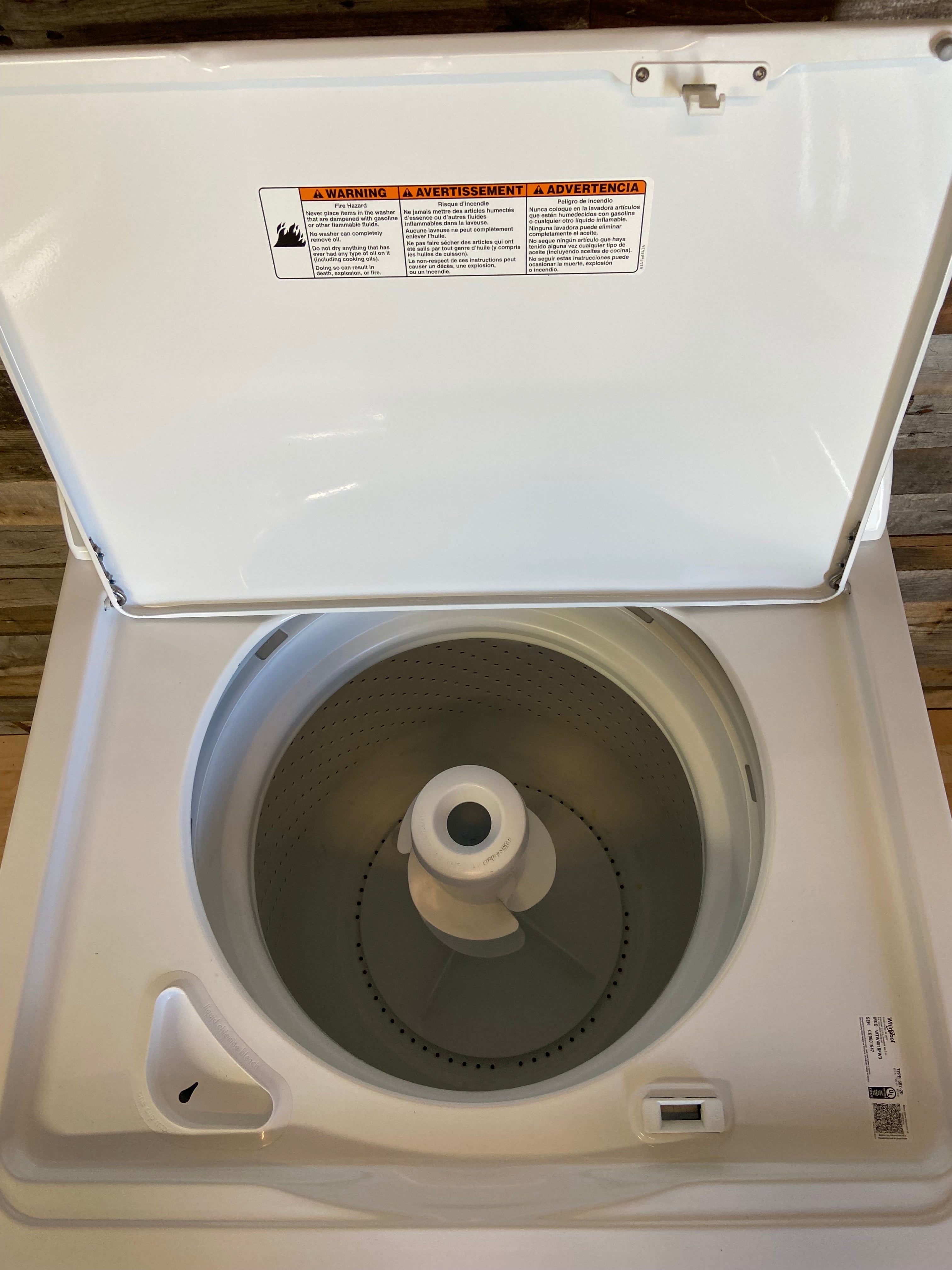 Whirlpool Top Load Washer