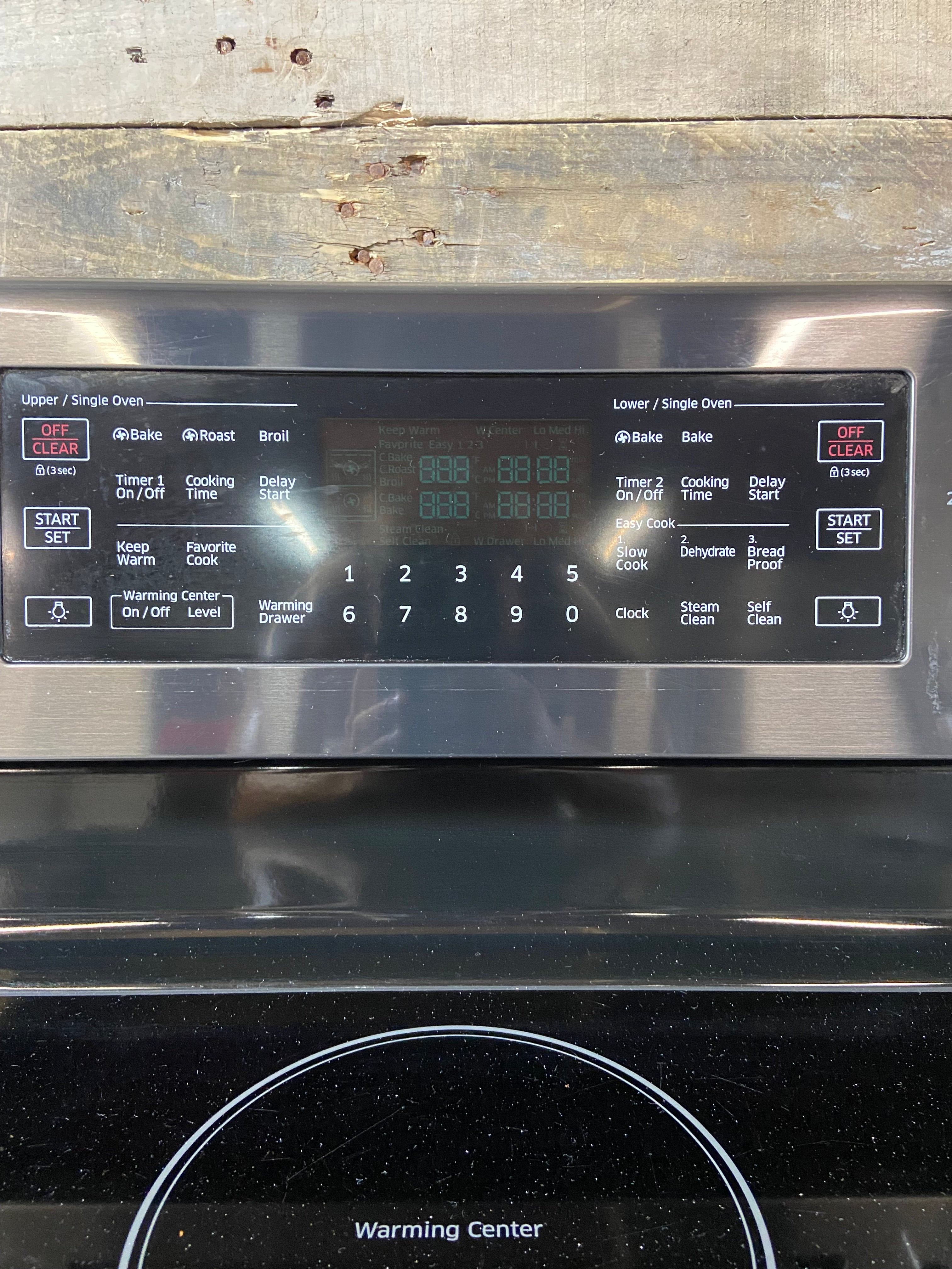 Samsung Black Stainless Double Oven