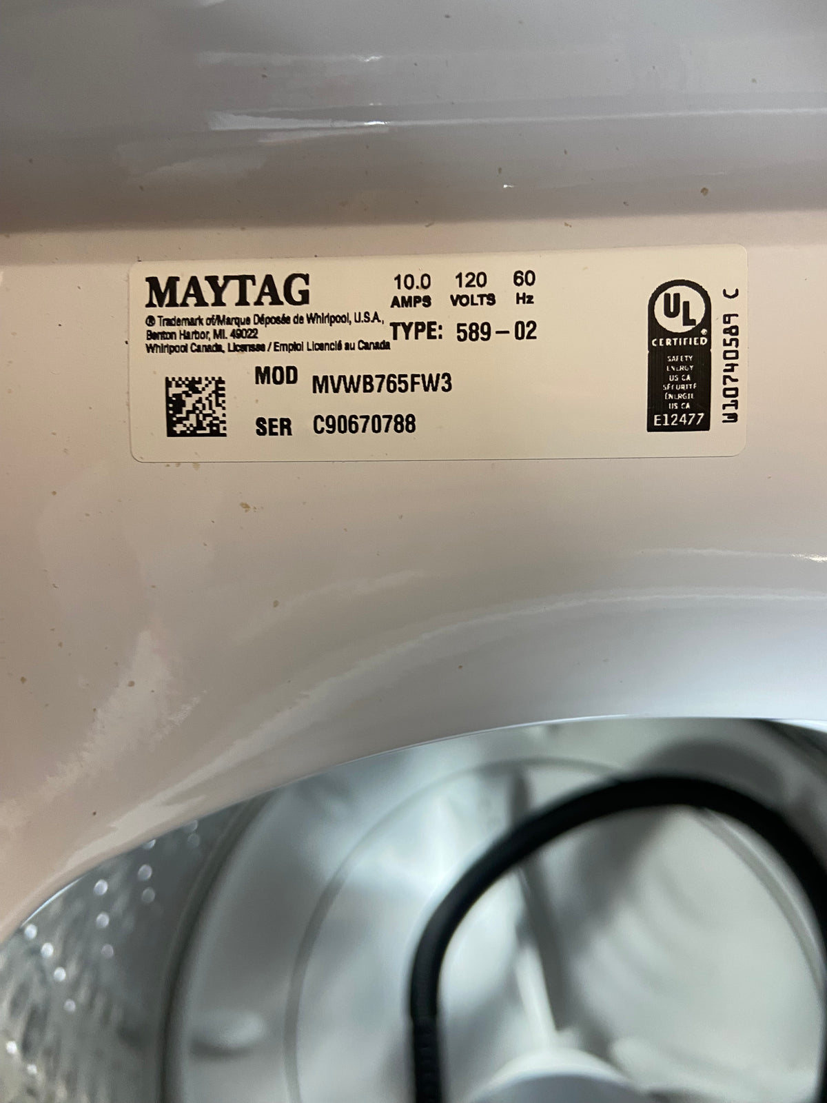 Maytag Commercial Technology Large Capacity Washer & Dryer Set