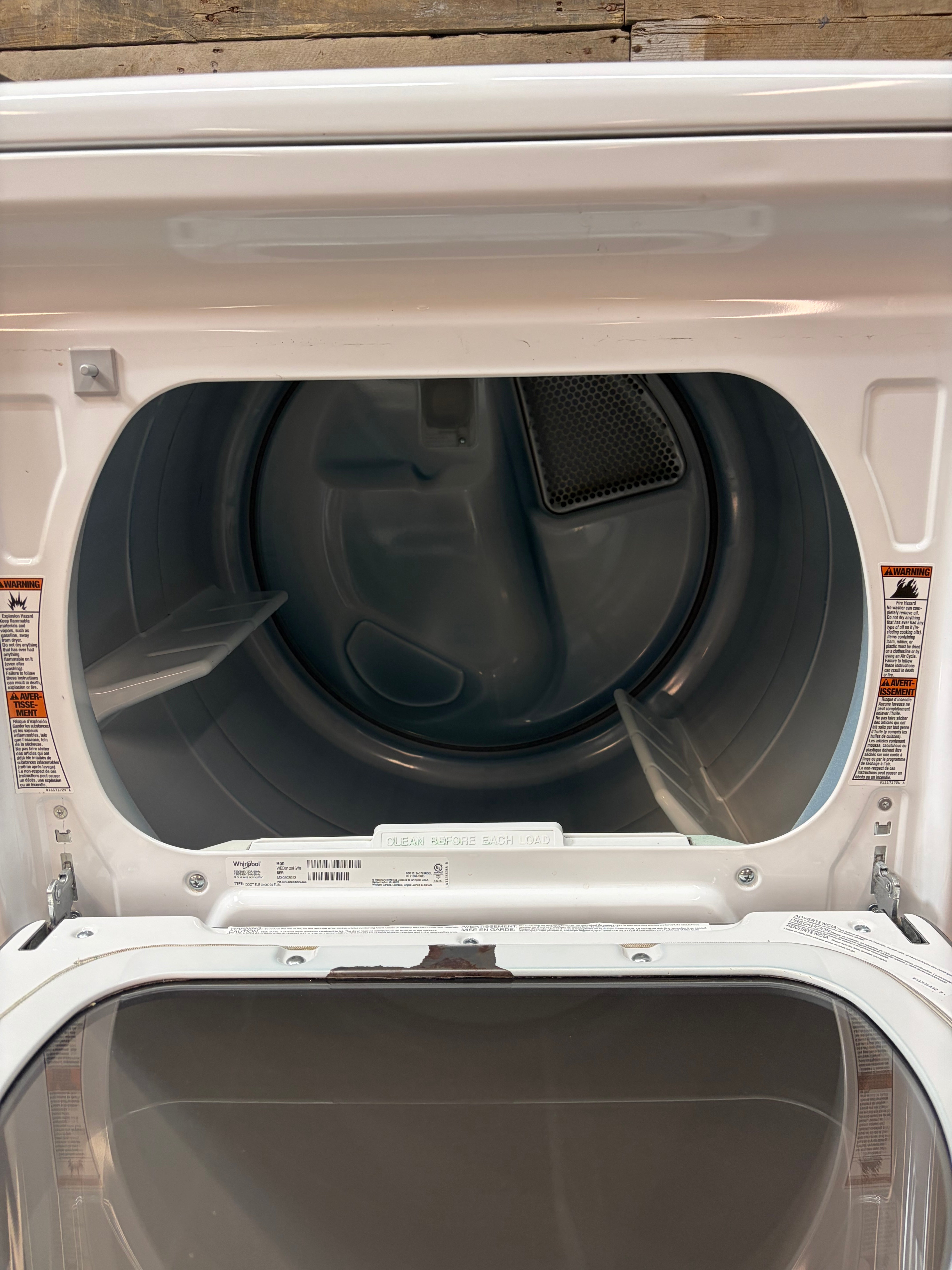 White Whirlpool Load-N-Go Wifi Enable Top Load Set