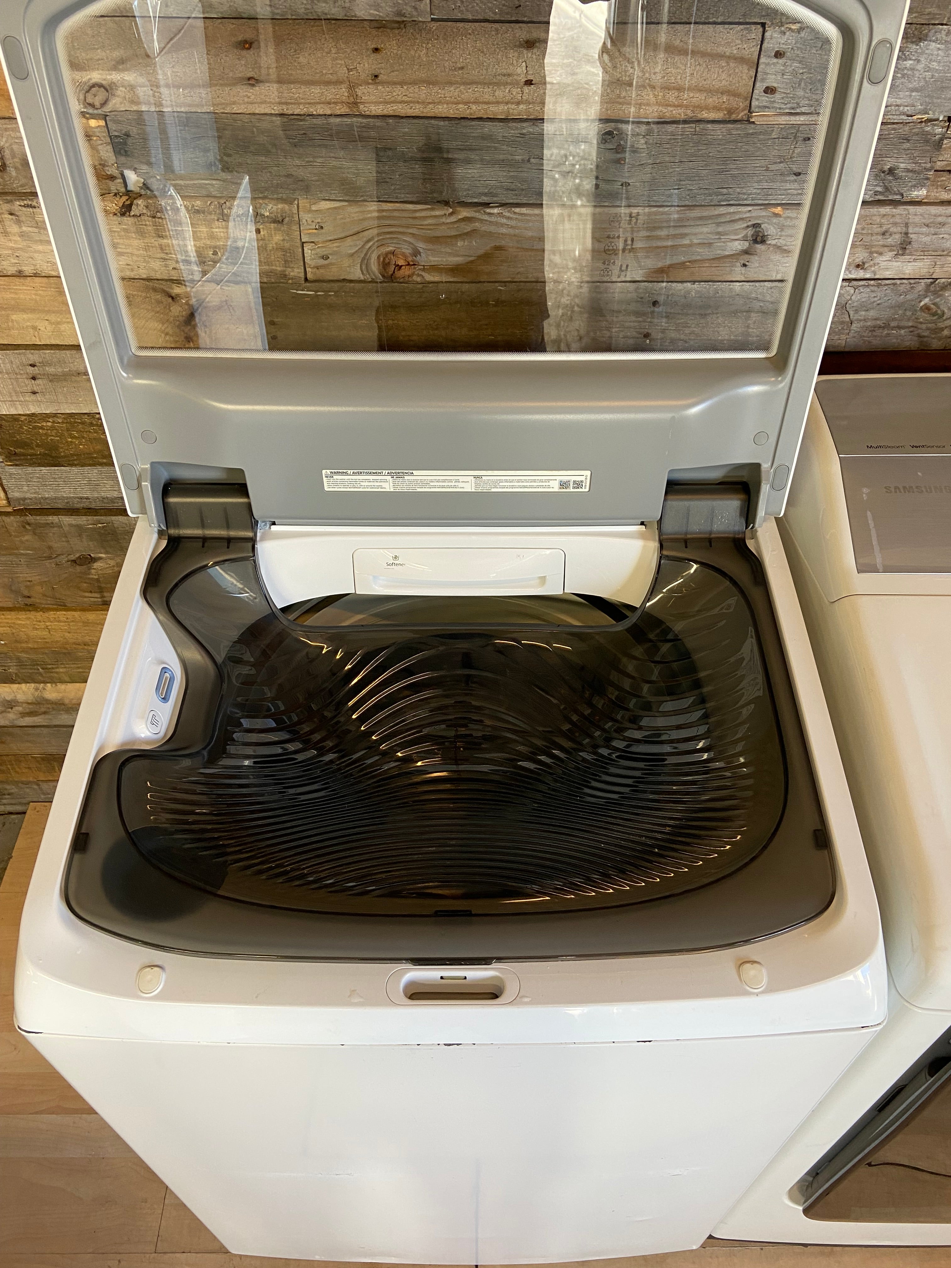 Samsung ActiveWash White Top Load Set