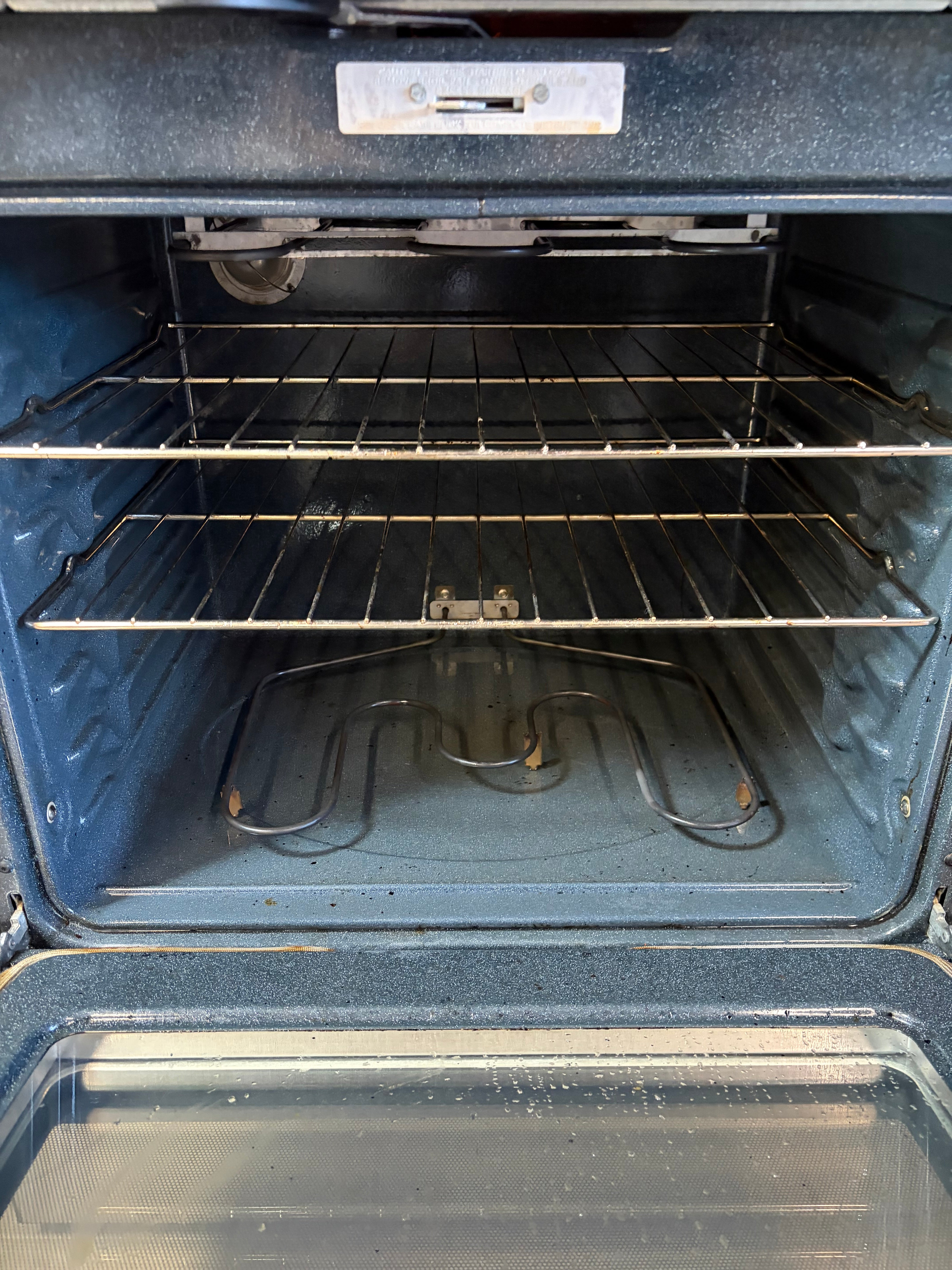 GE Stainless Glass Top Range