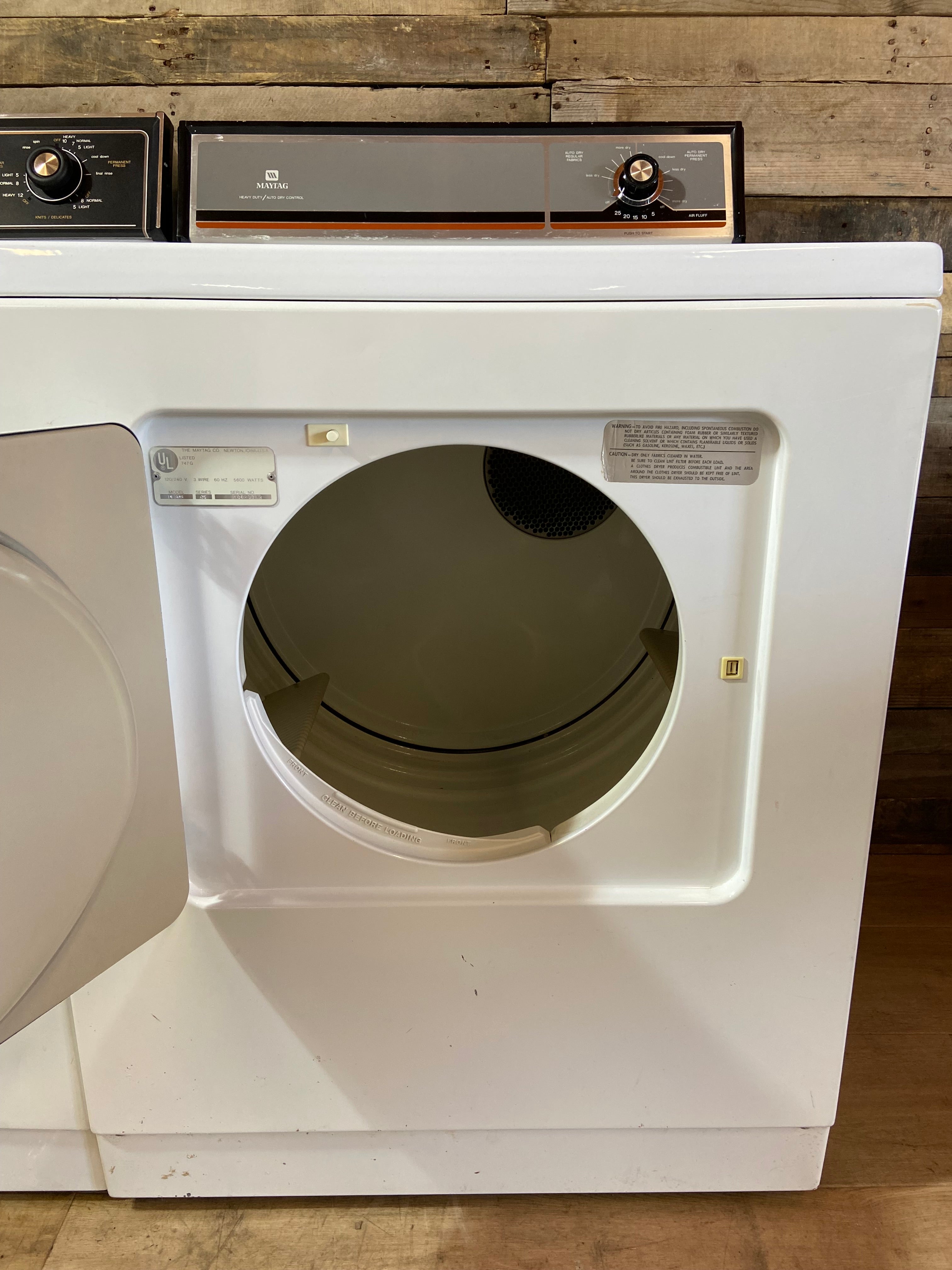 Maytag Direct Drive Old School Washer & Dryer Set
