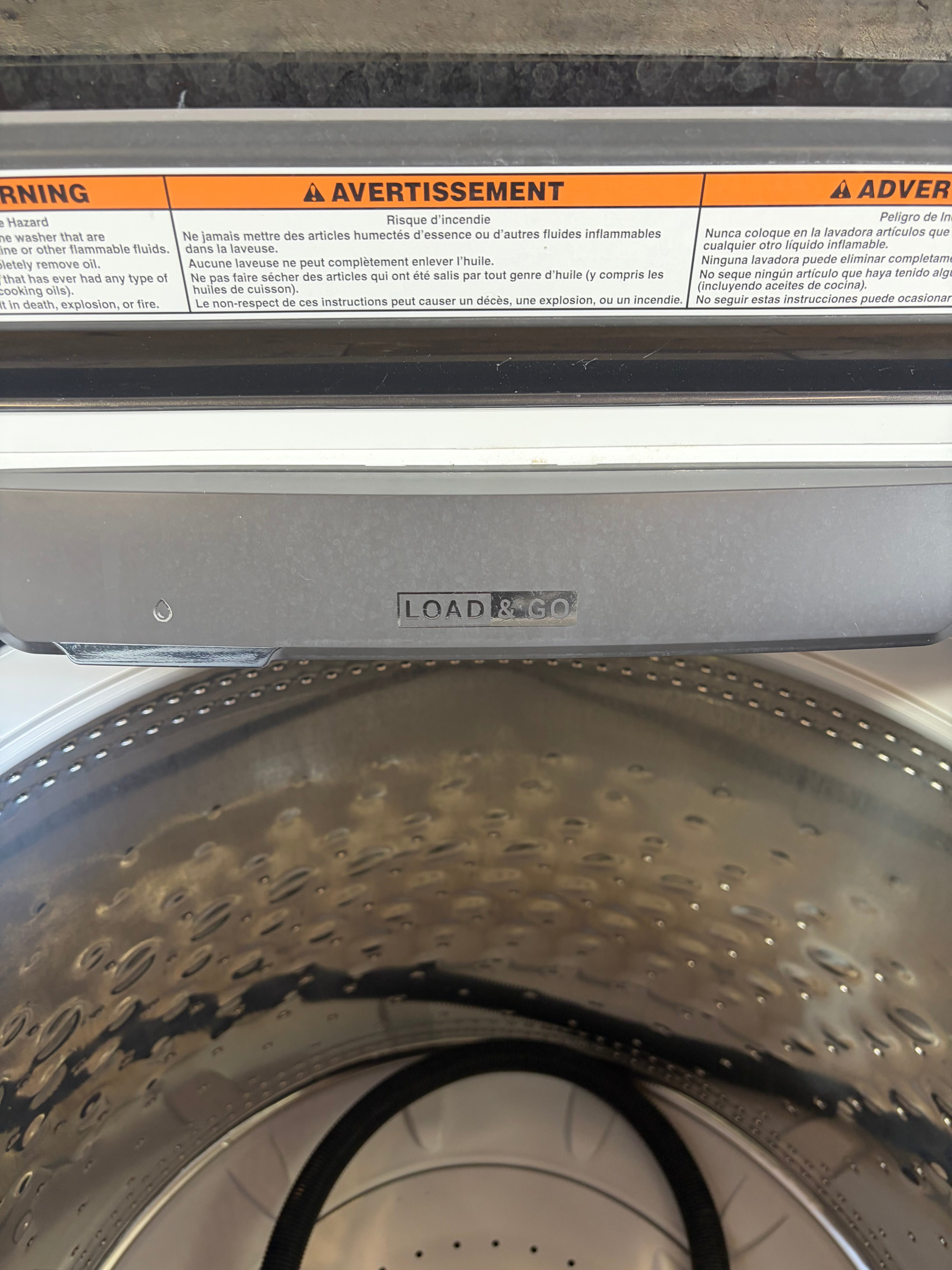 Whirlpool Glass Door Load N Go Top Load Set