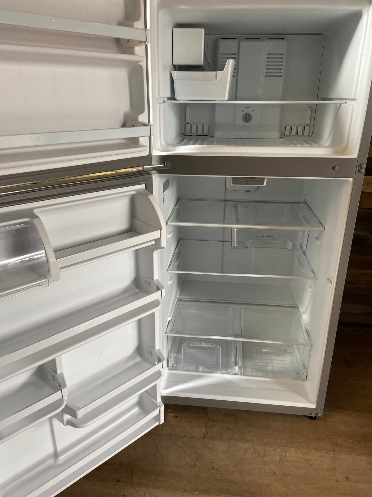 Whirlpool 30” Stainless Steel Top/Bottom Refrigerator With Ice Maker