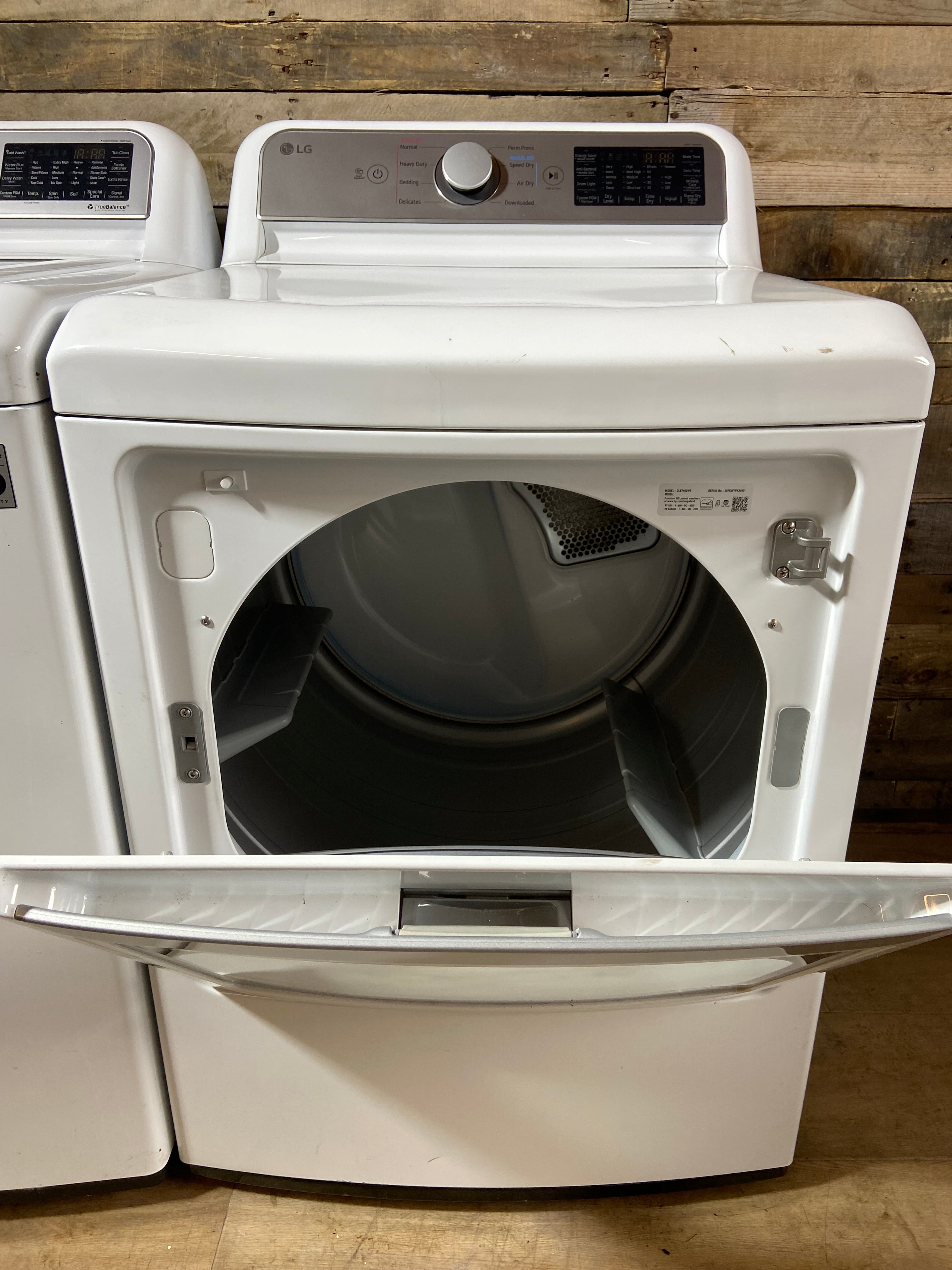 LG Top Load Large Capacity Washer & Dryer Set