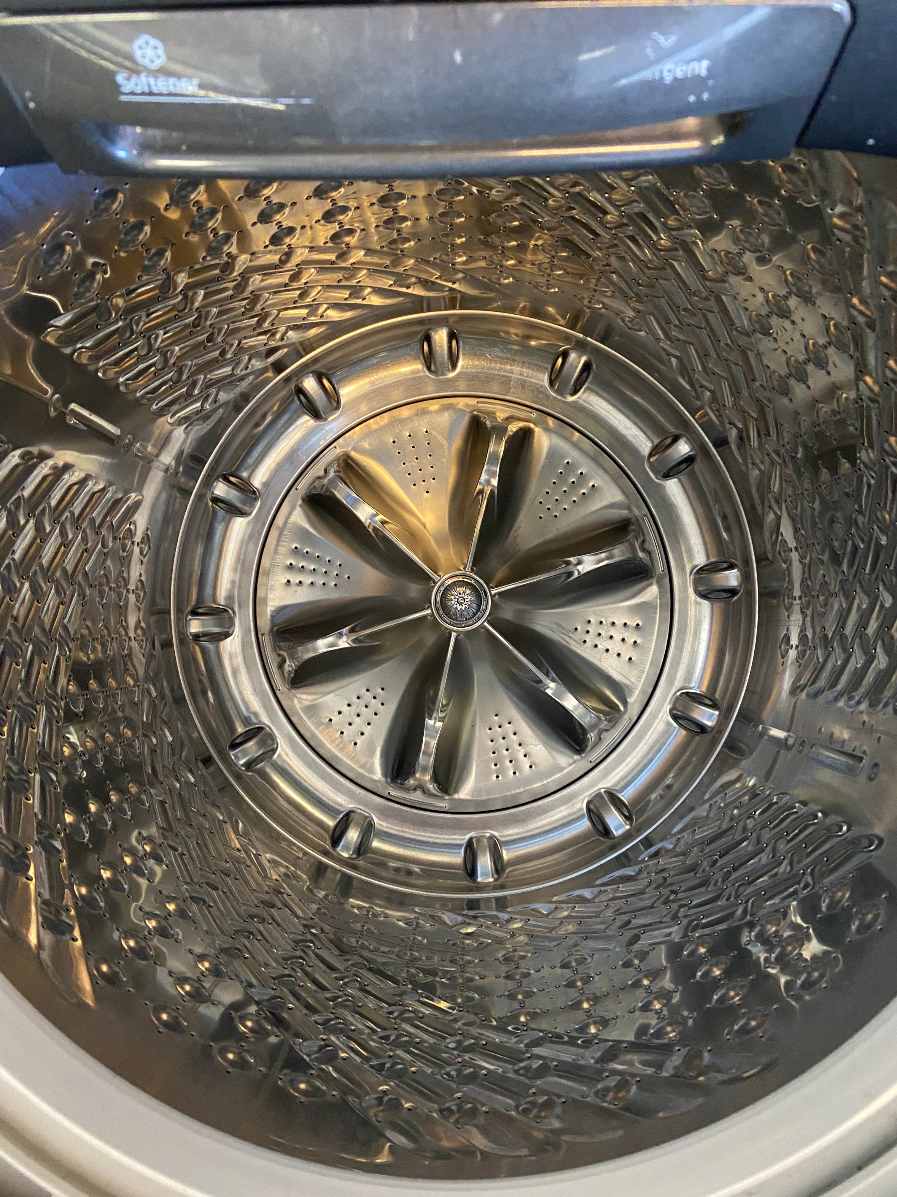 Black Stainless Samsung ActiveWash Top Load Set
