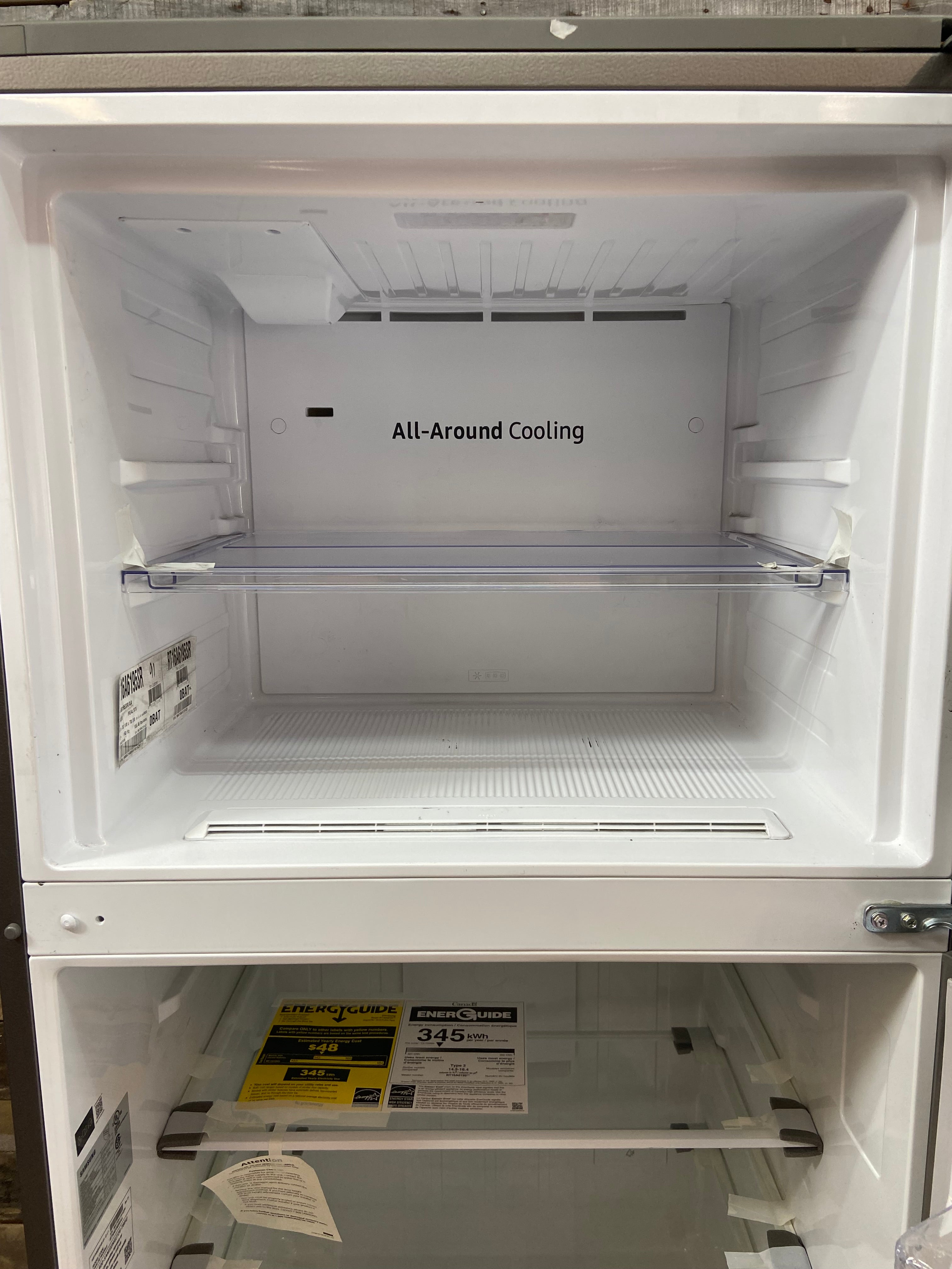 Samsung 28" 15.6 Cu. Ft. Stainless Steel Top Freezer Refrigerator