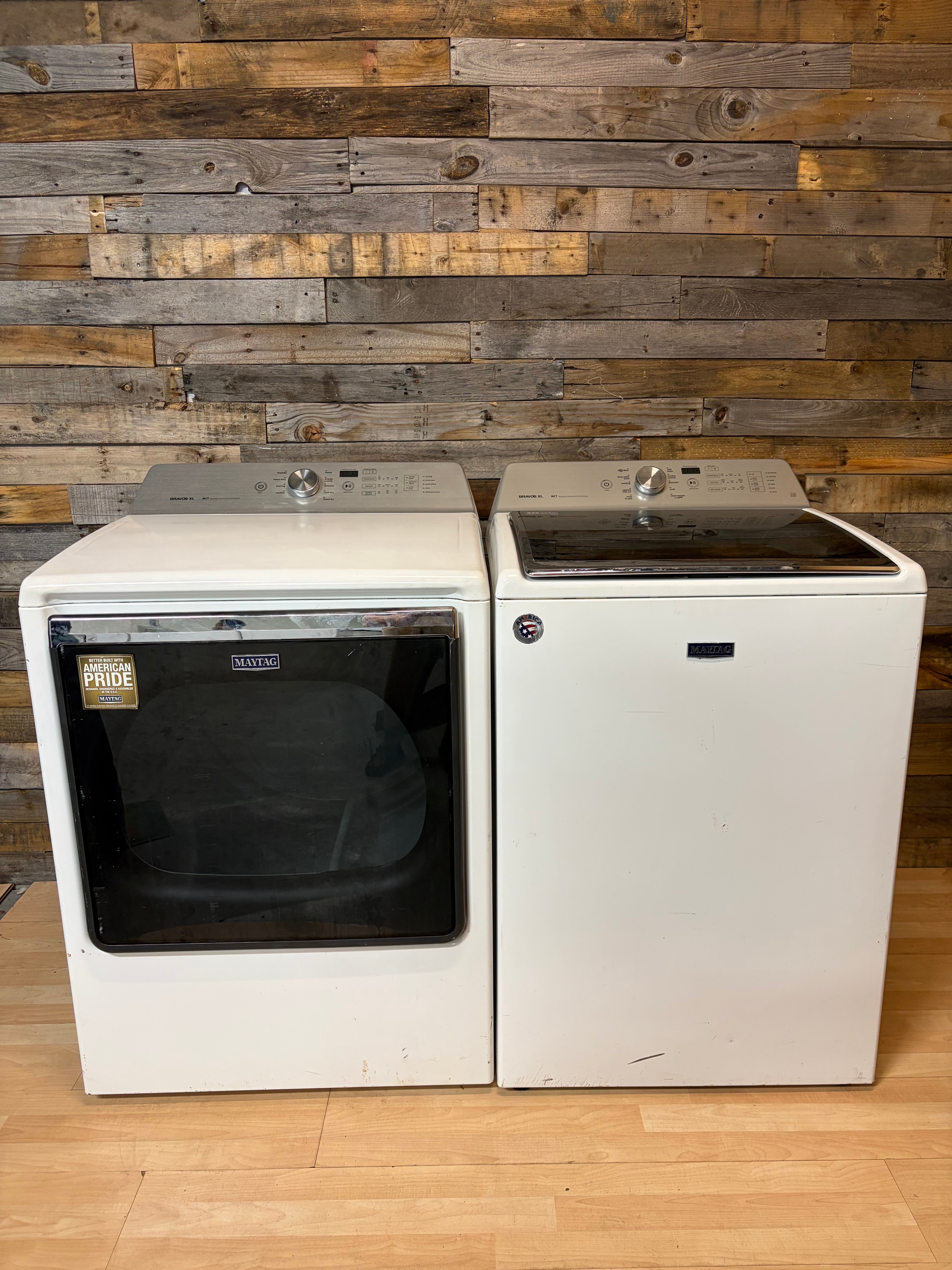 Maytag Bravos Top Load Set