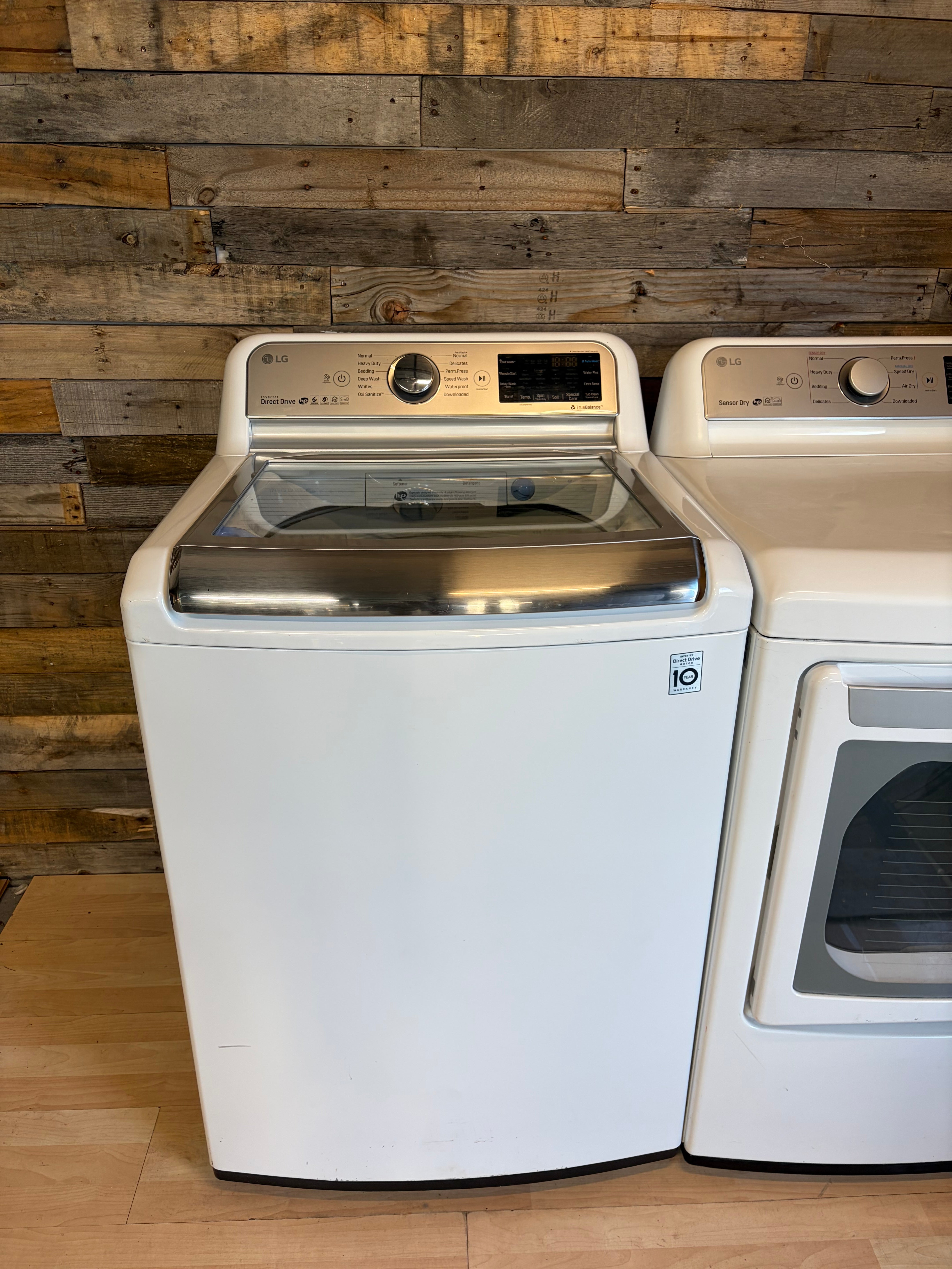 LG Direct Drive Top Load Set