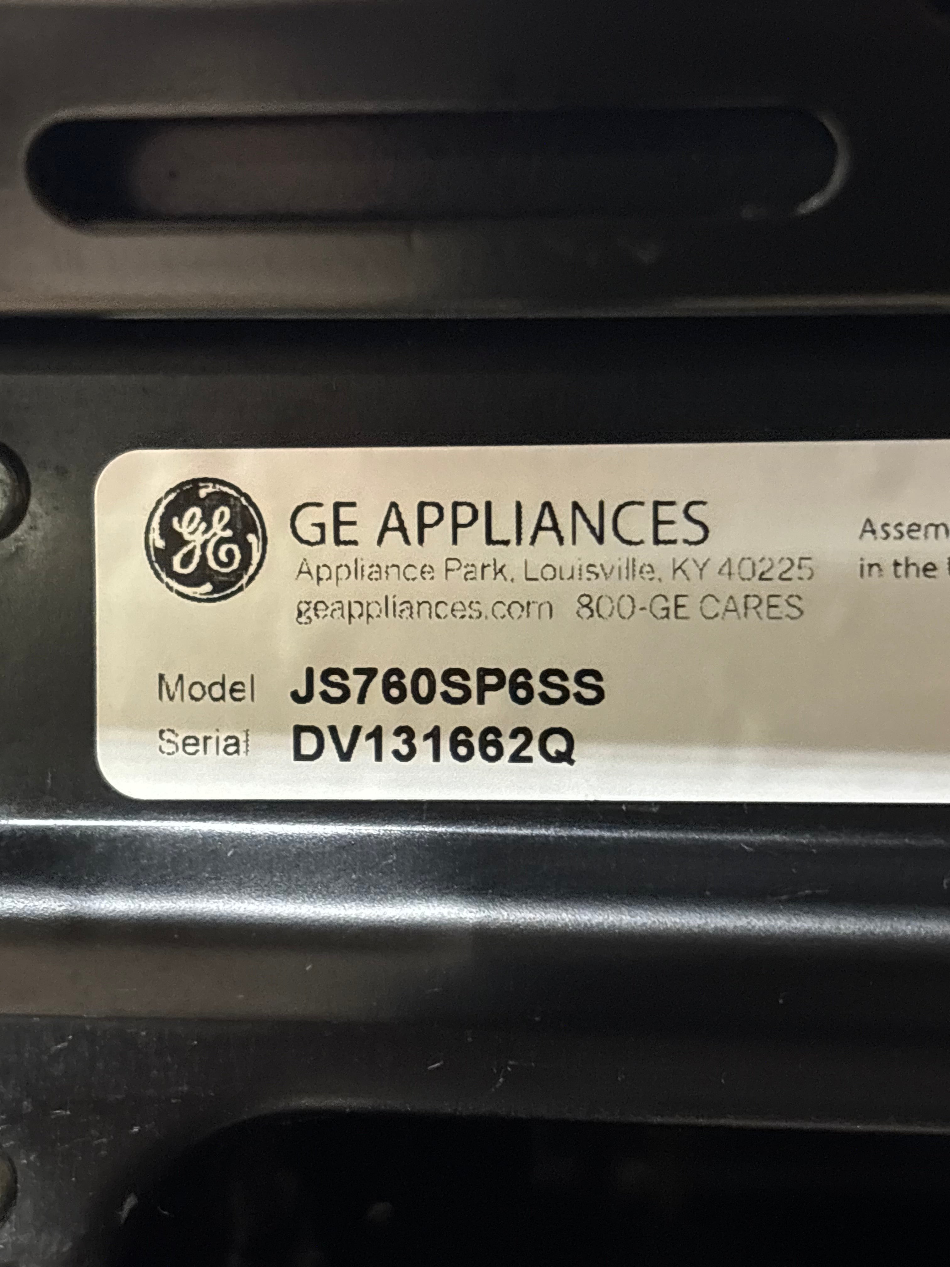 GE WiFi Stainless Slide-In Range With Air fry