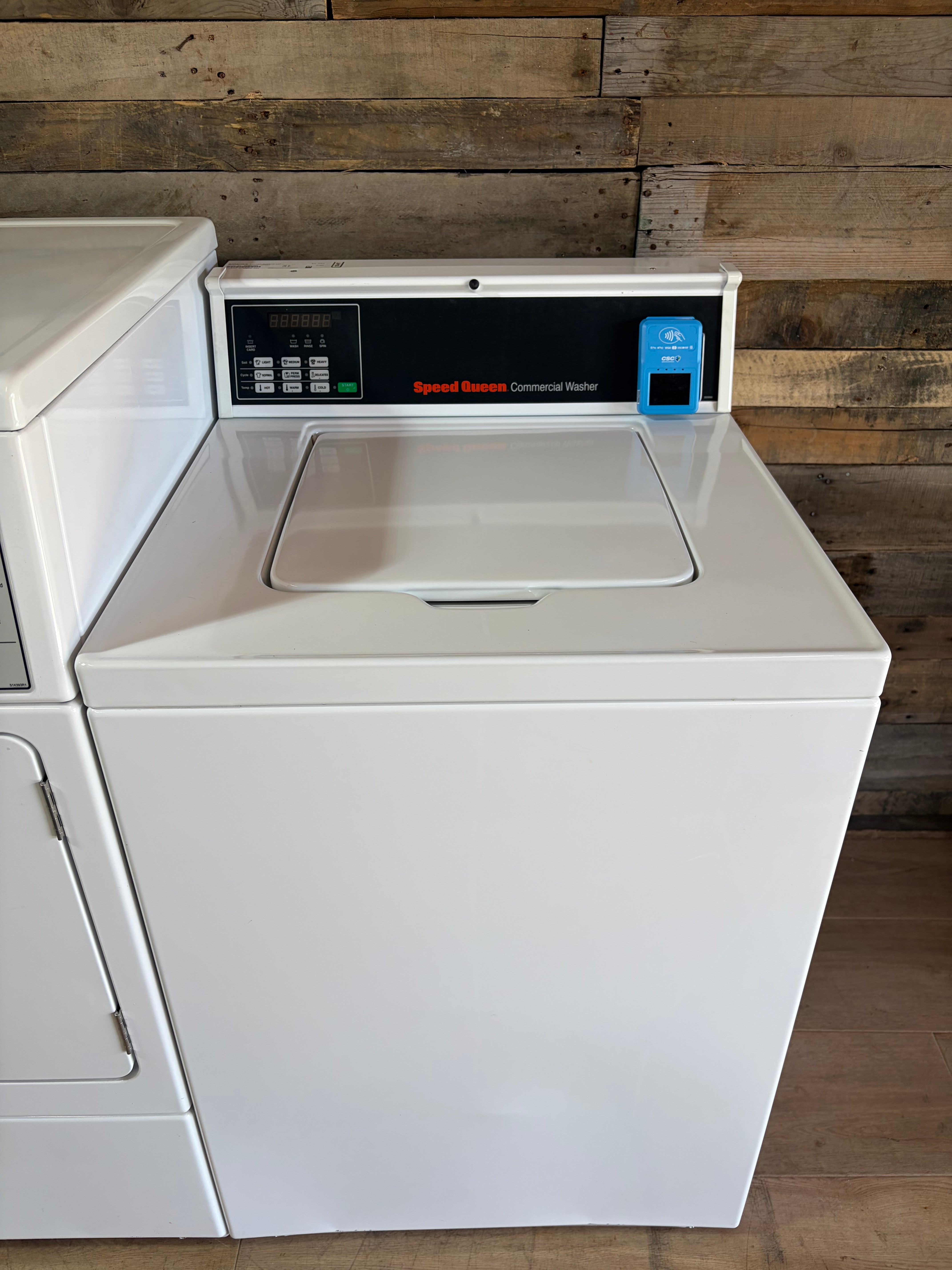 SpeedQueen Commercial Washer Dryer Set