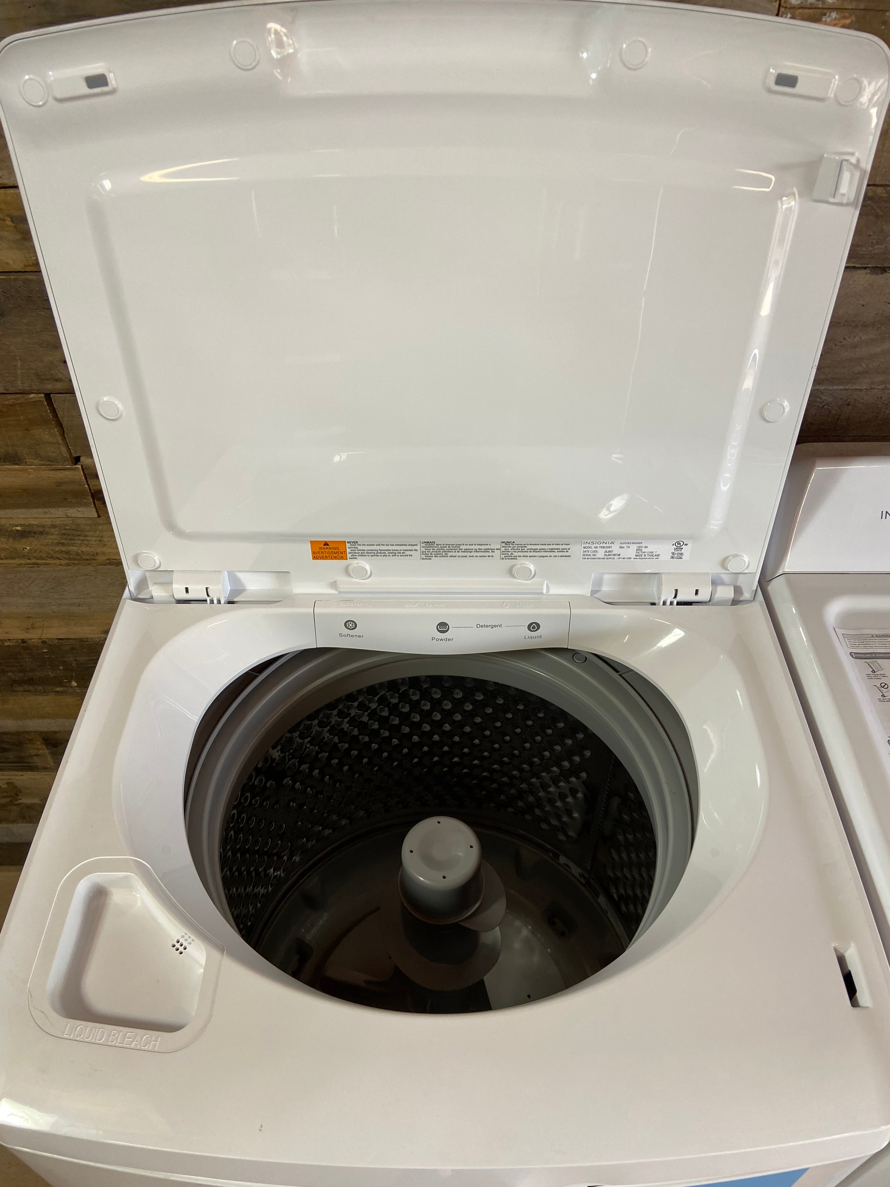 Insignia Top Load Washer & Dryer Set