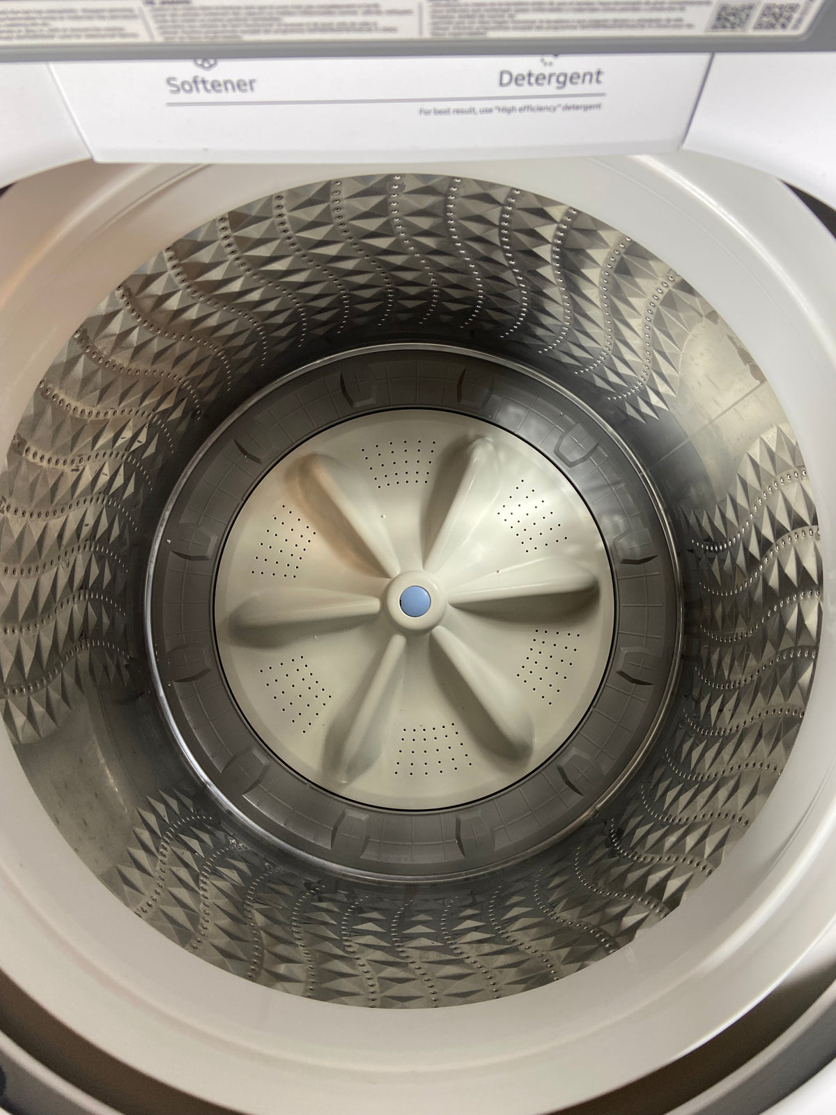Samsung Washer & Dryer Glass Lid Large Capacity Set