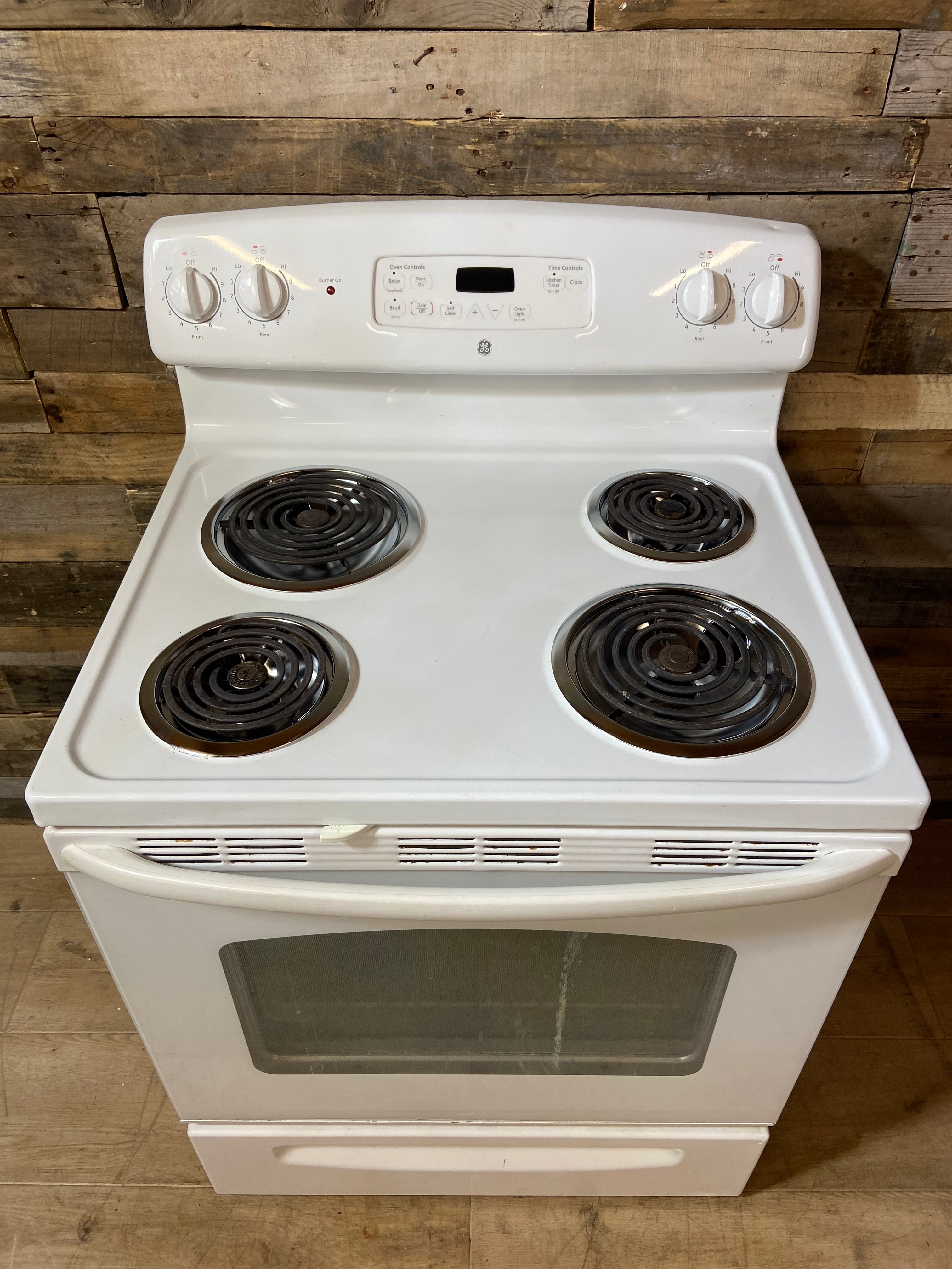 GE Range 4 Burner Coil Top Range