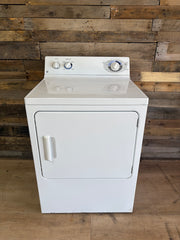 White GE Dryer