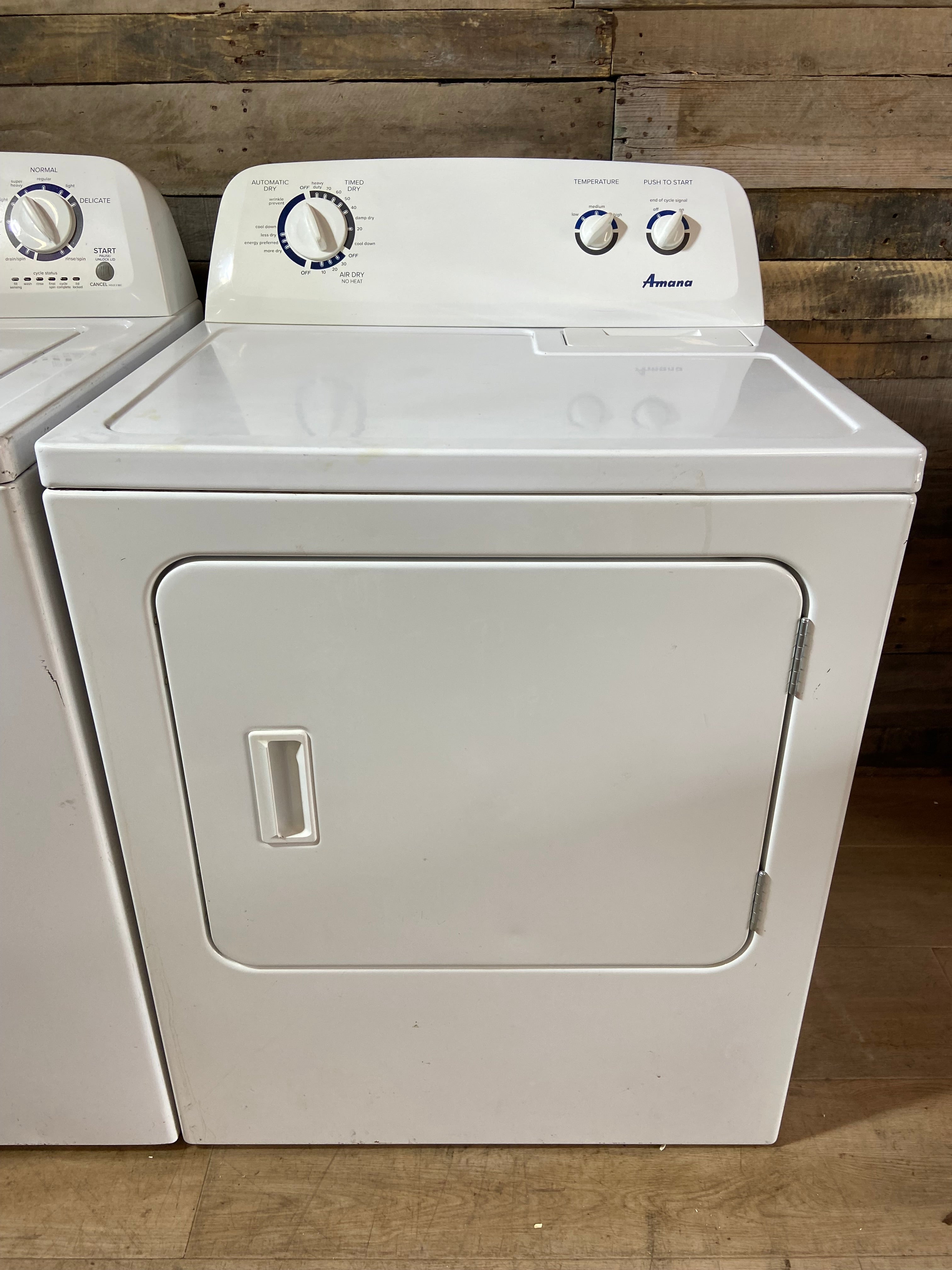 Amana Top Load Washer & Dryer Set