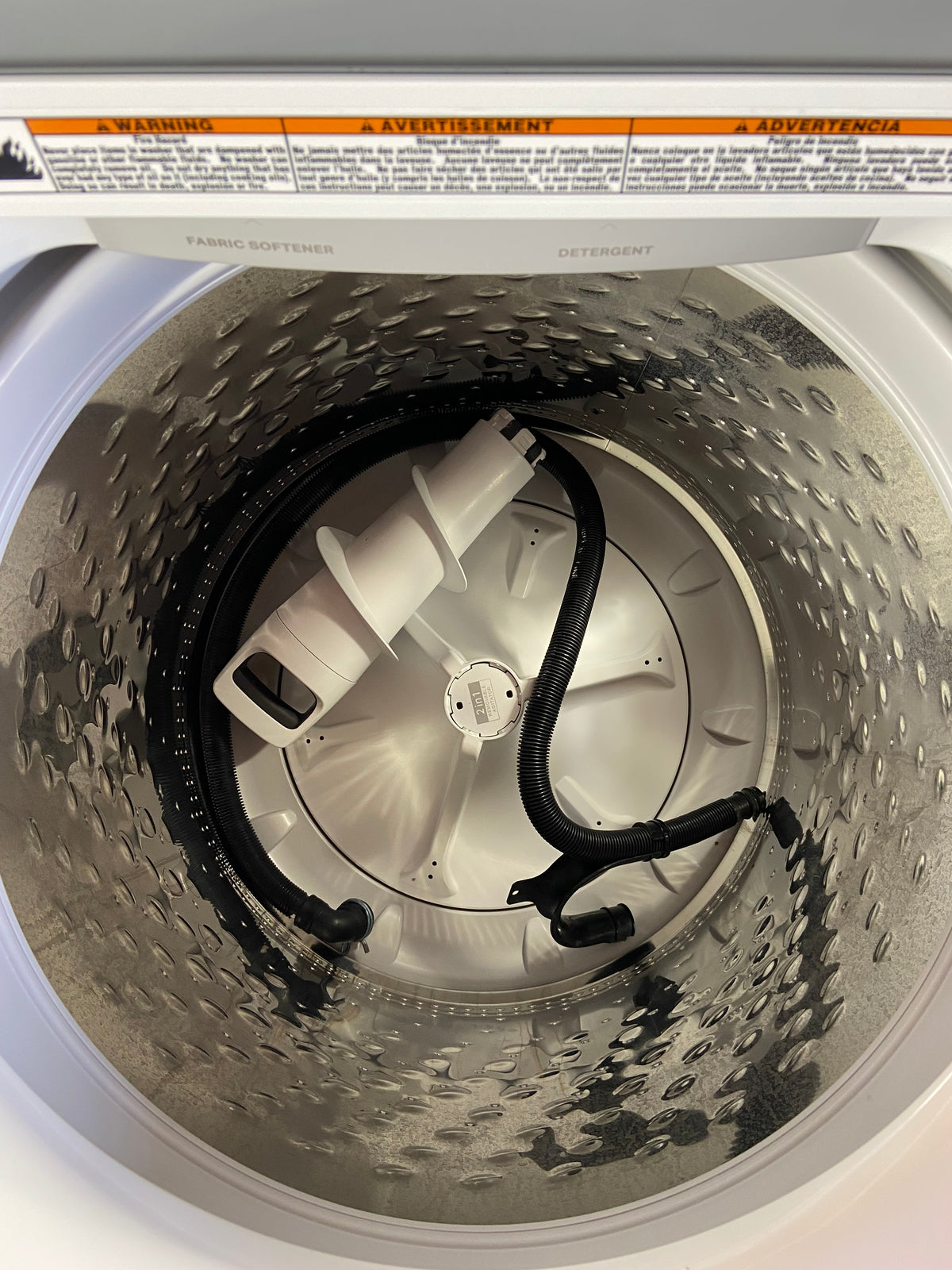 Whirlpool 2in1 Removable Agitator Washer