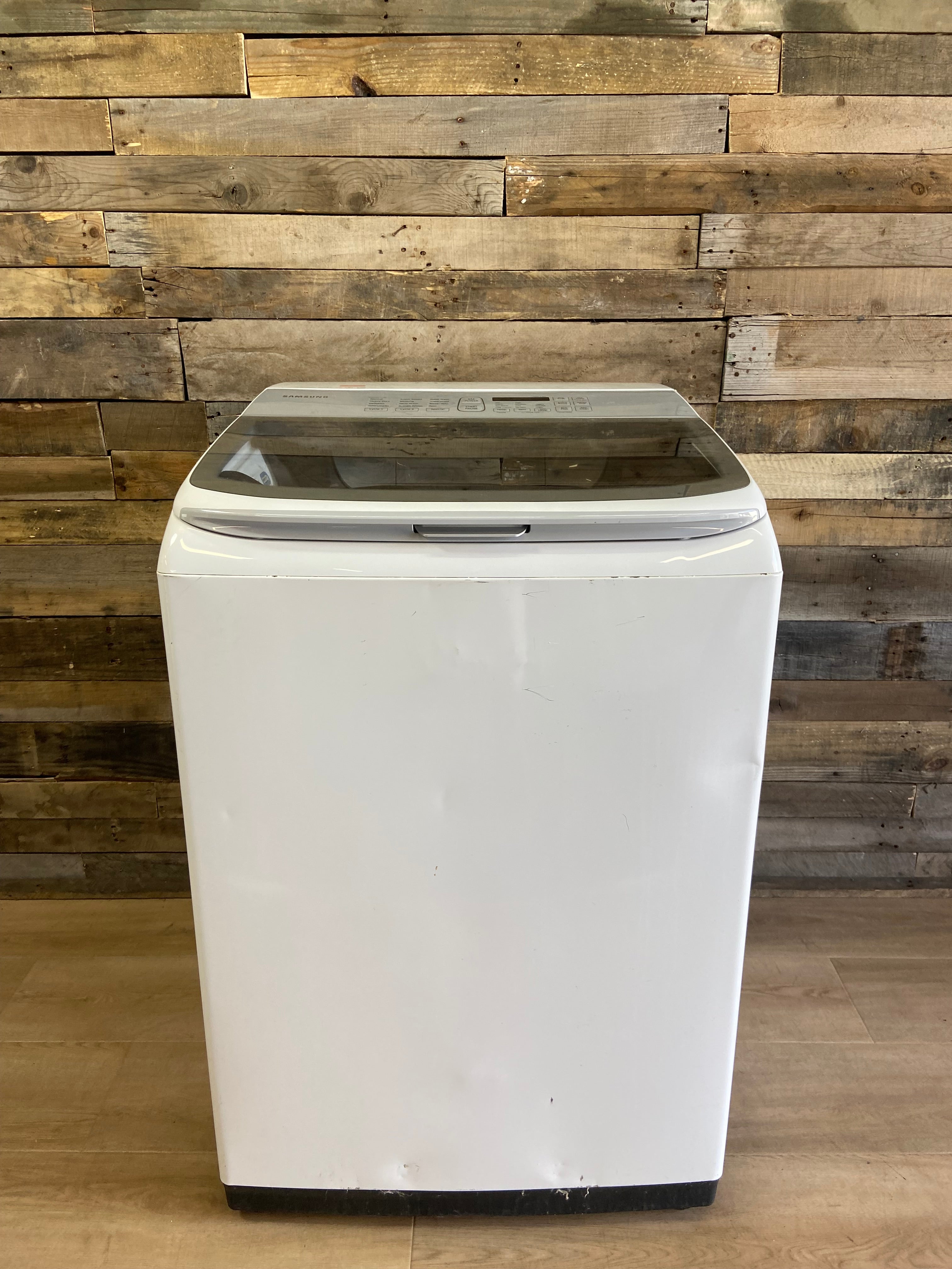 Samsung White Grey Face Active Wash Top Load Washer