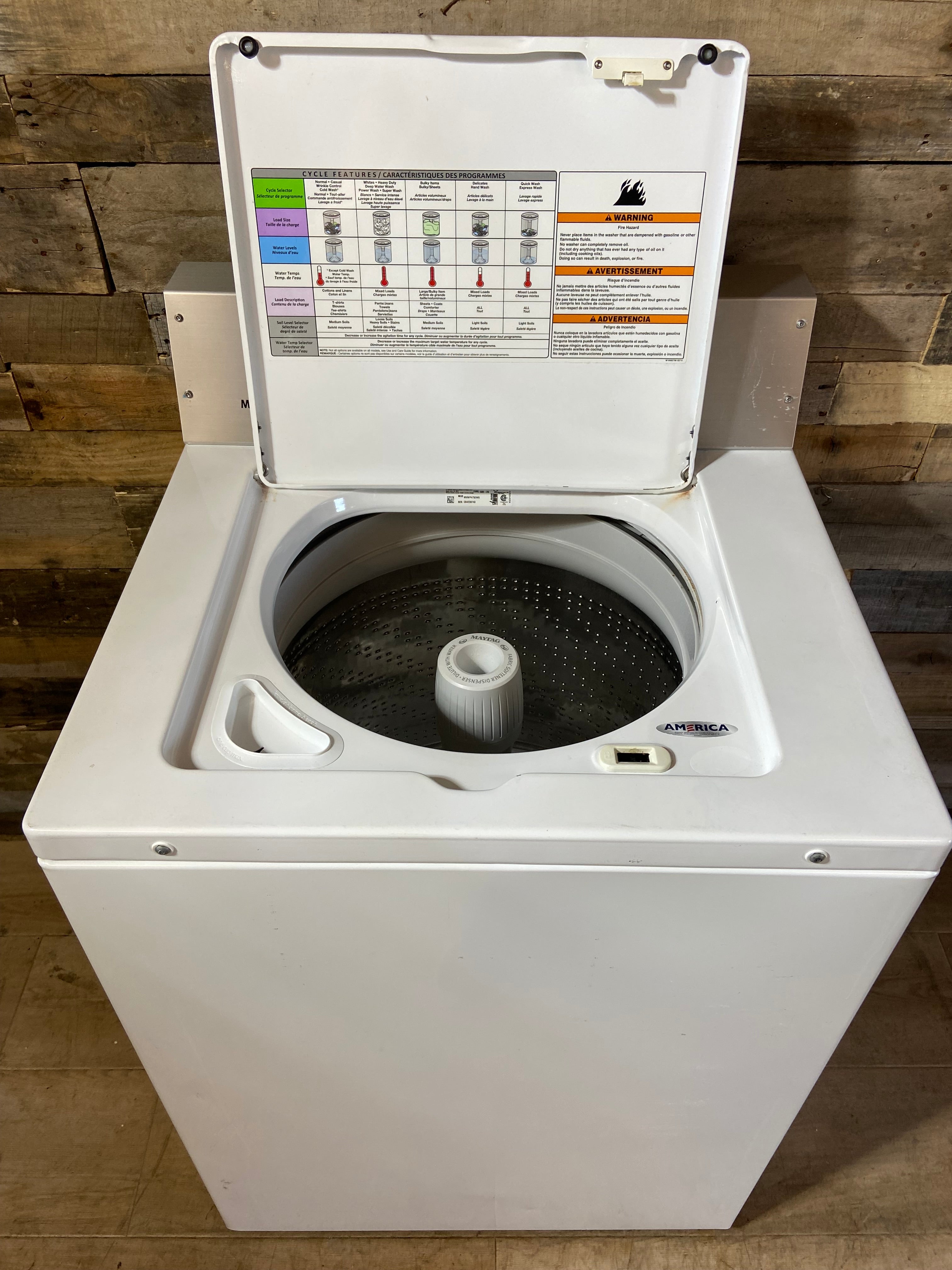 Maytag Commercial Top Load Washing Machine