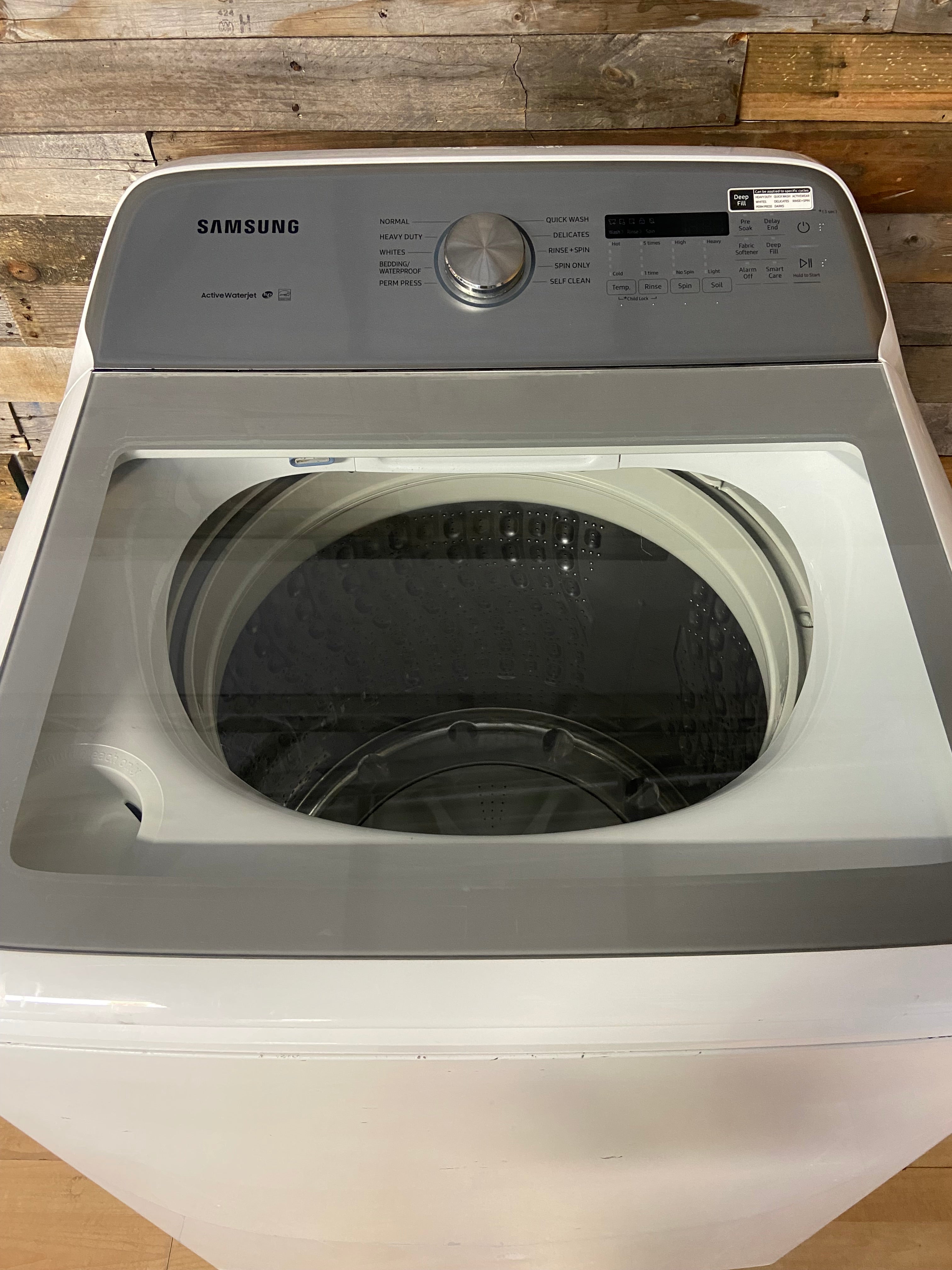 Samsung White Top Load Washer