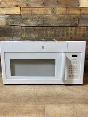 White GE Over The Range Microwave