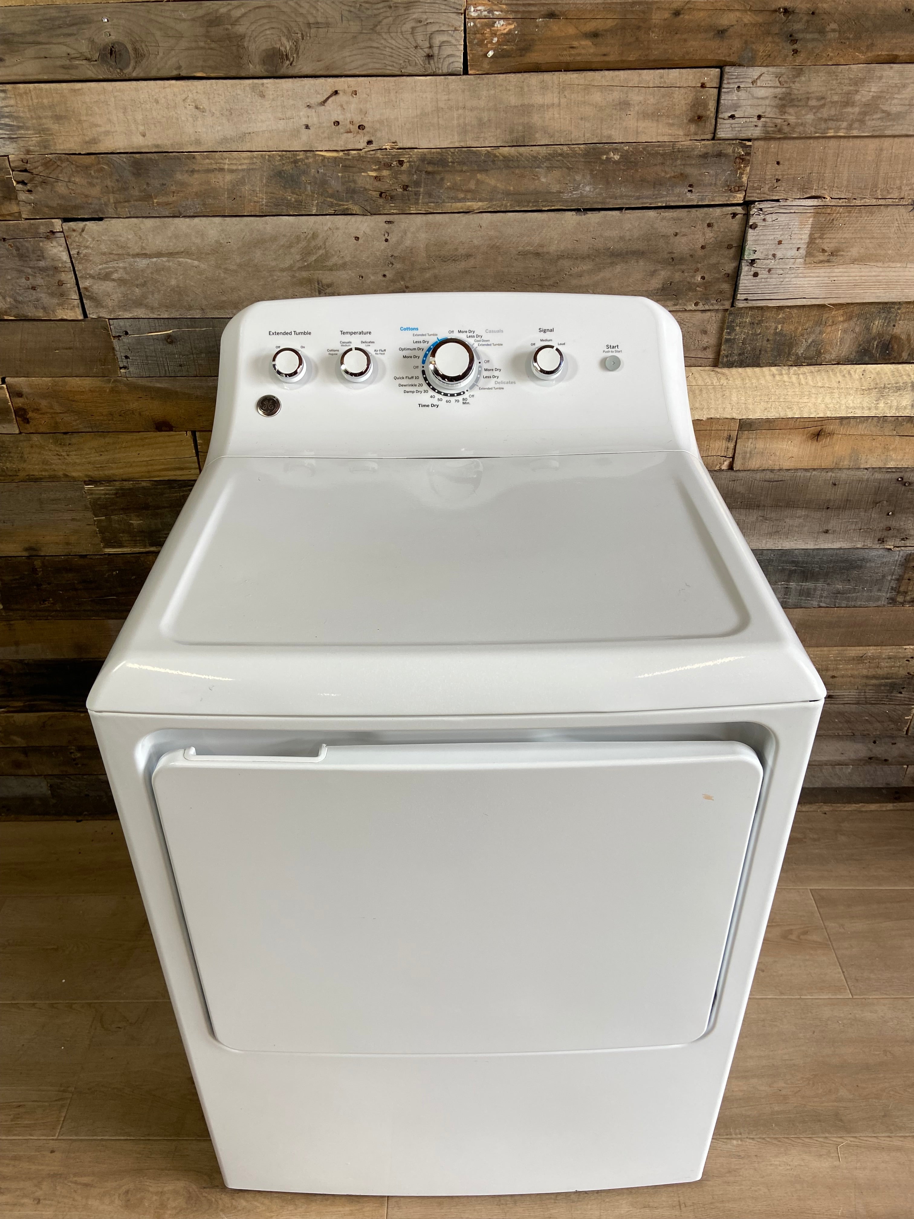 GE White Dryer