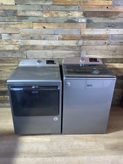 Maytag Stainless Steel Extra Power Large Capacity Washer & Dryer Set