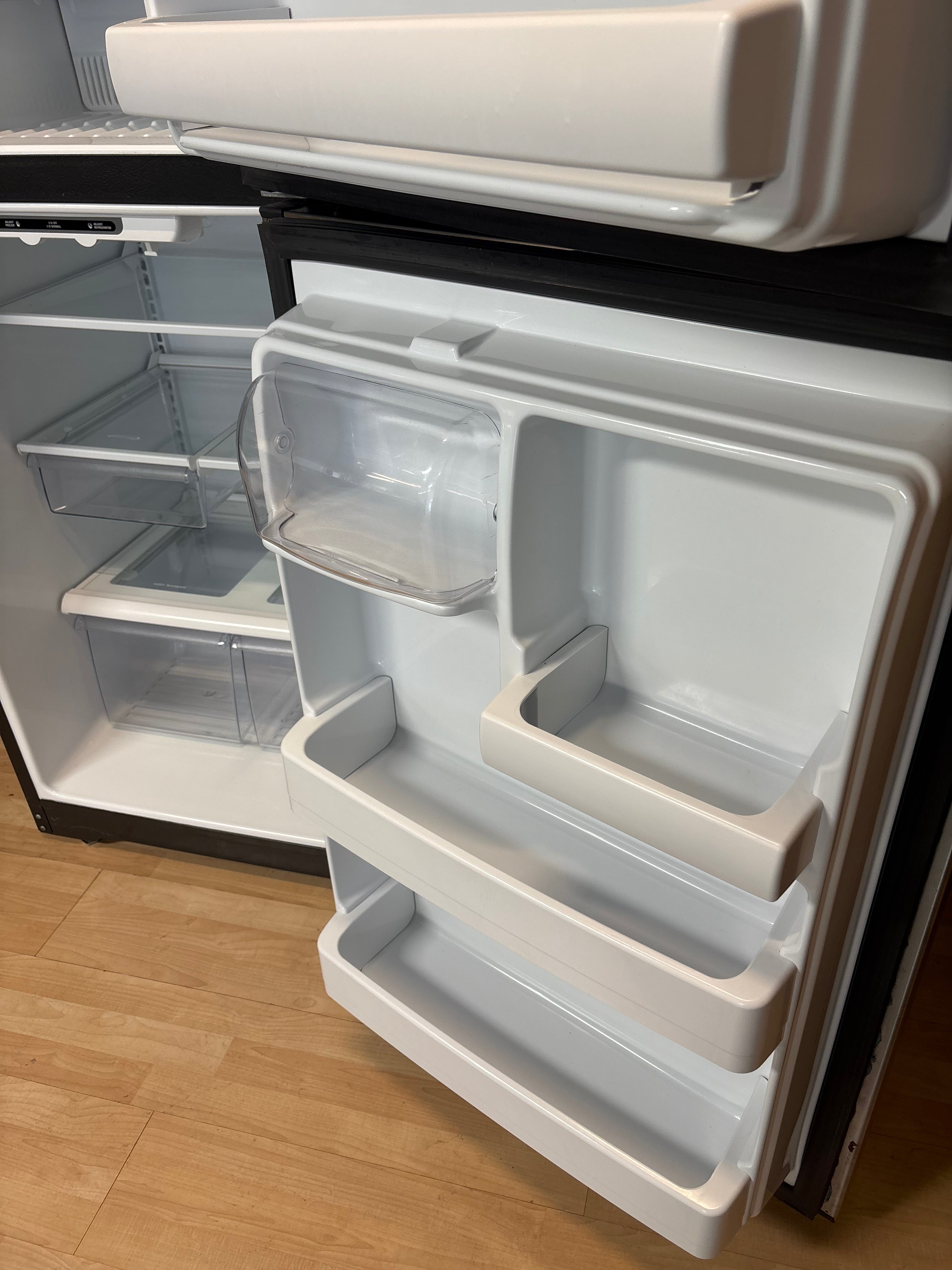 GE Stainless Top Bottom Fridge