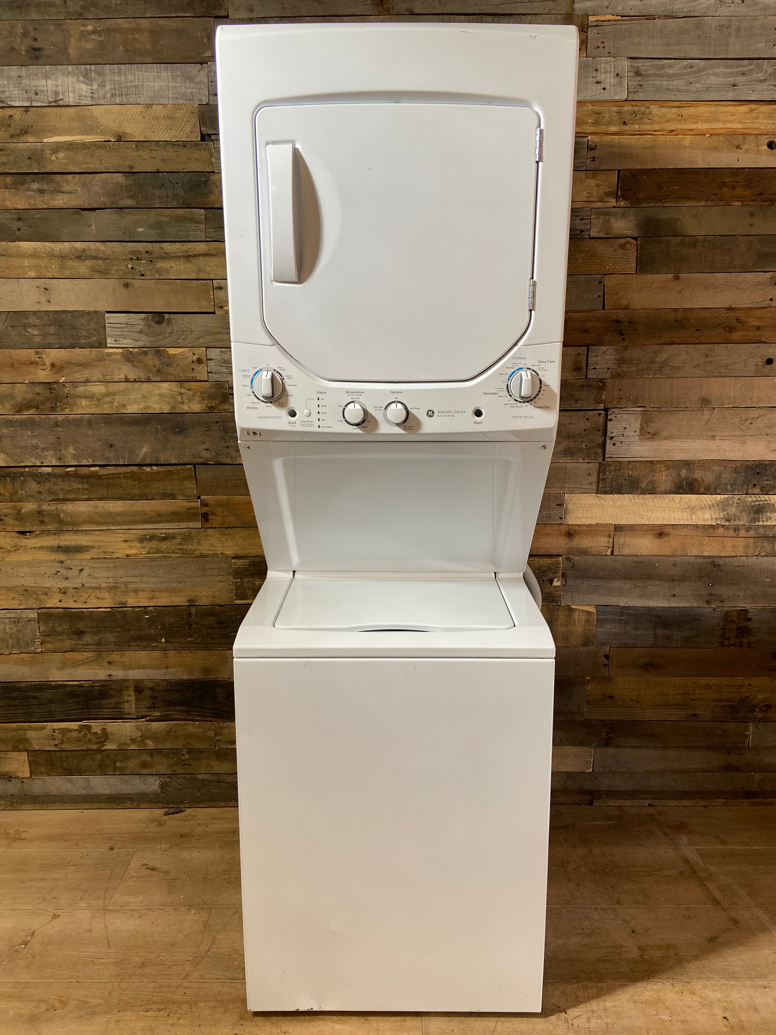 GE 24 Inch Stackable Washer & Dryer