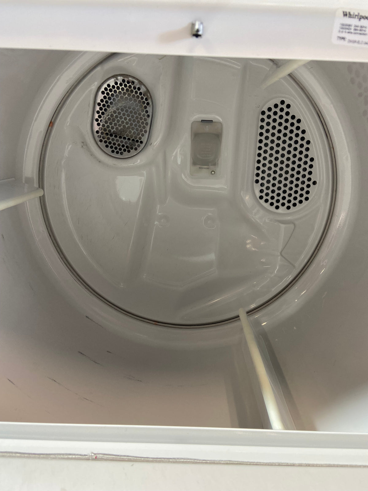 Whirlpool Top Load Grey Panel Washer & Dryer Set