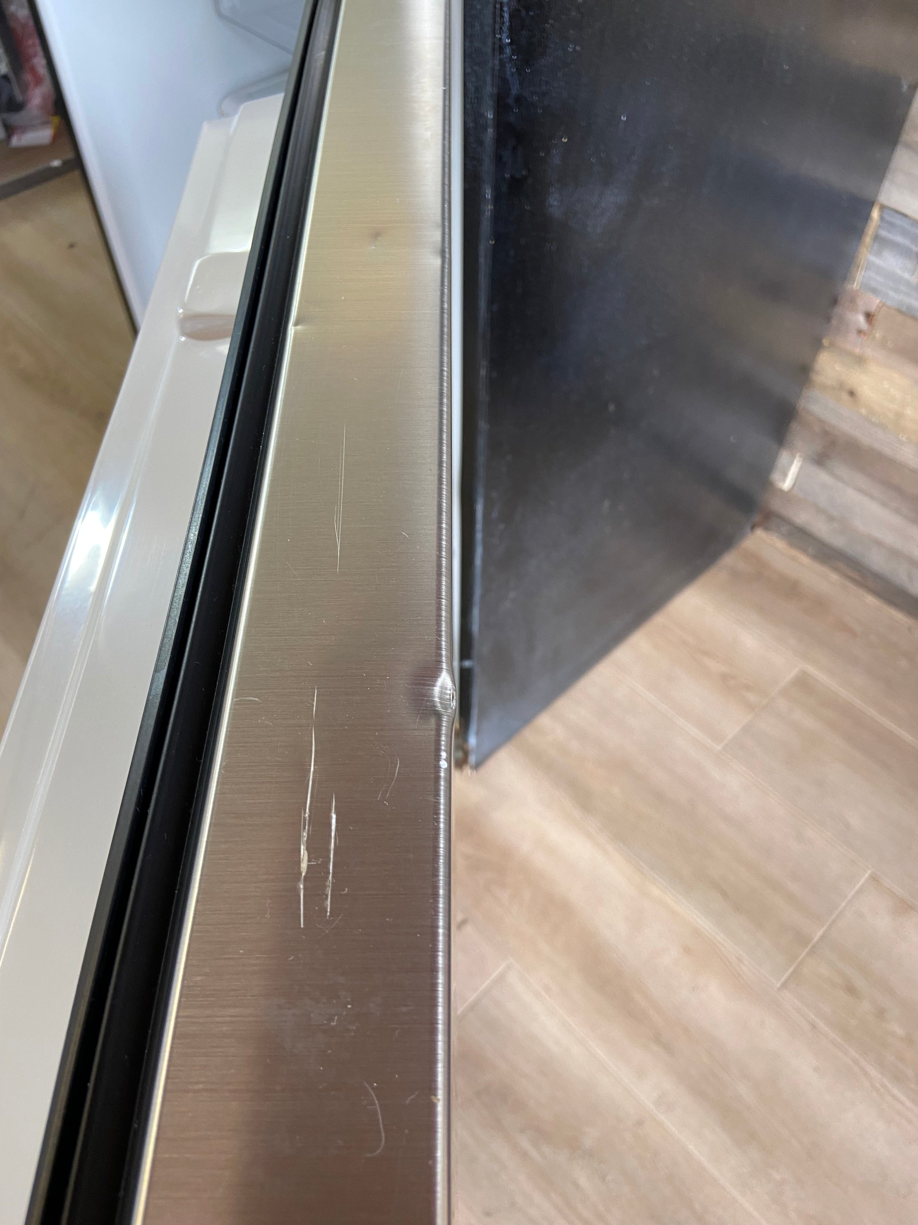 GE Stainless Top Bottom Refrigerator