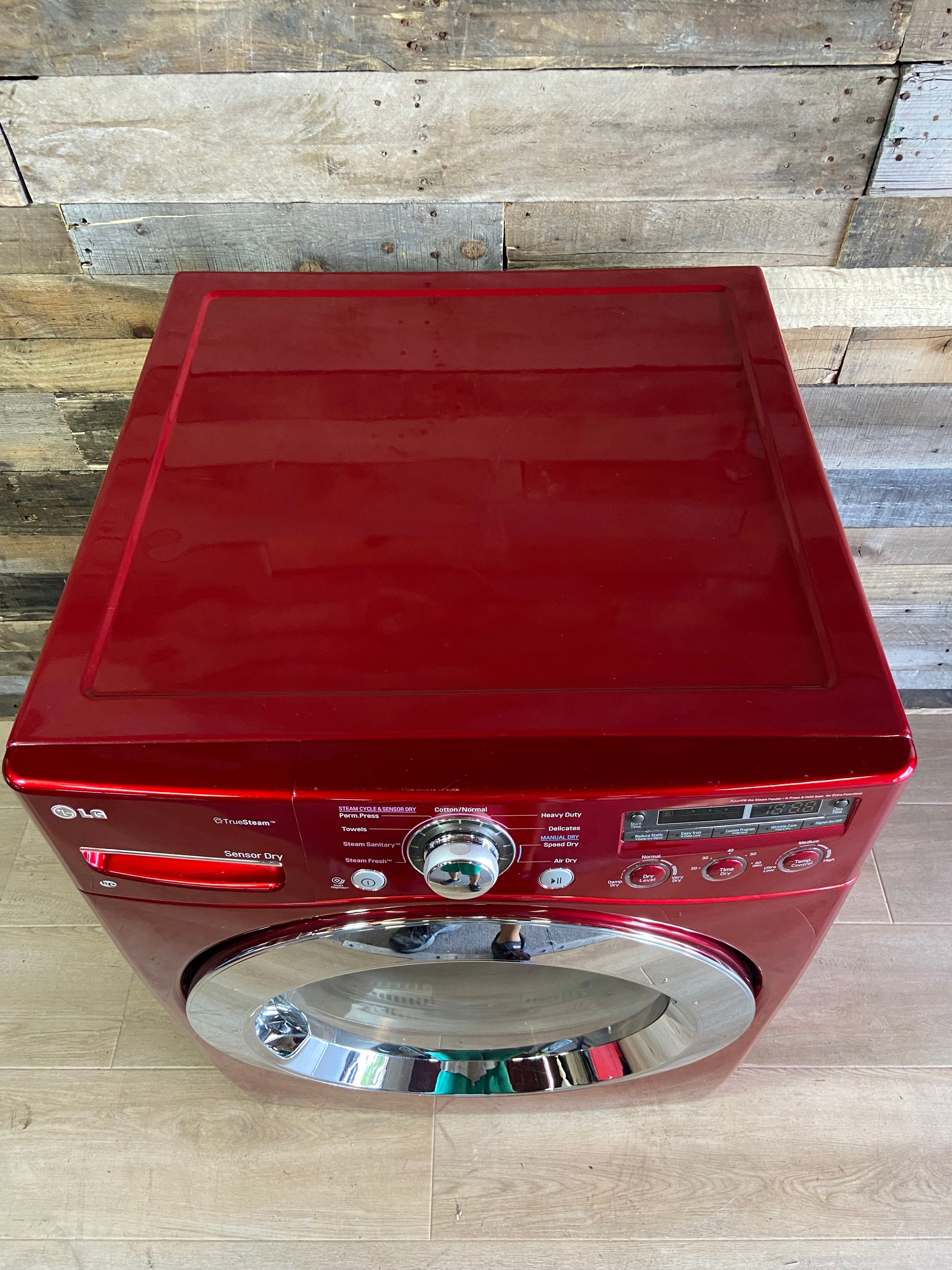 Lg Red Front Load Style Dryer