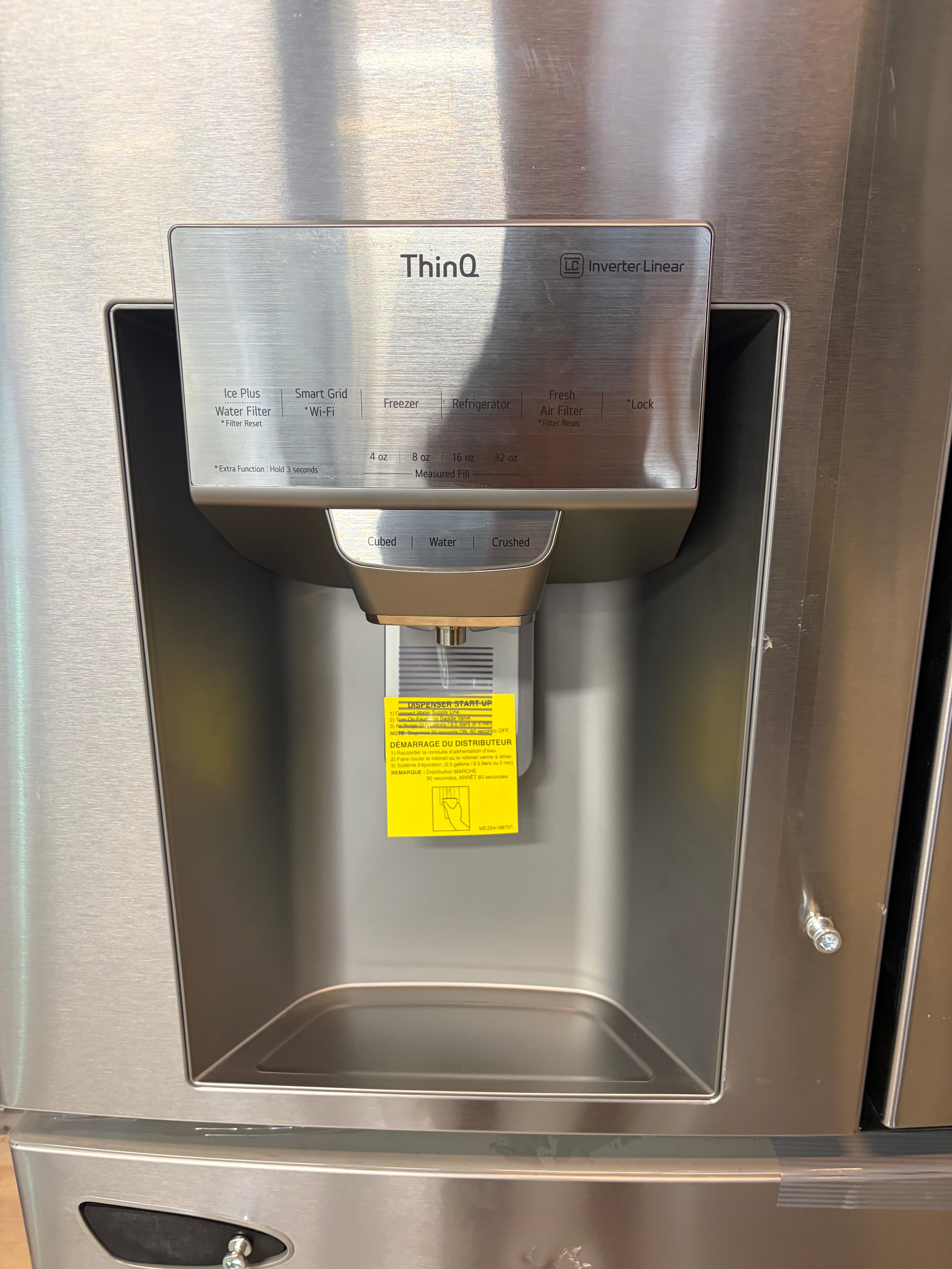 BRAND NEW Scratch And Dent LG Stainless 4 Door Refrigerator