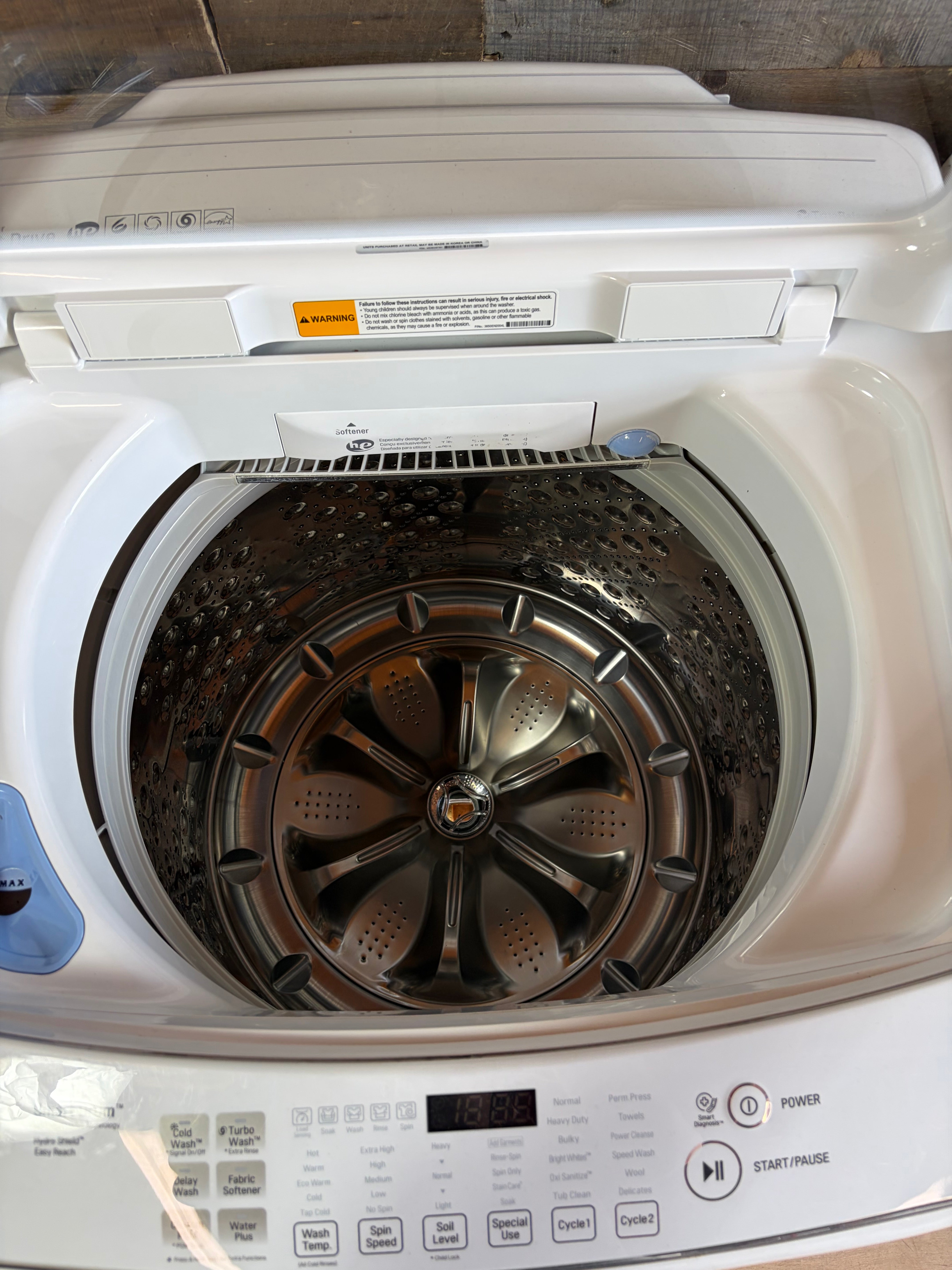 LG Direct Drive Smart Drum Top Load Set