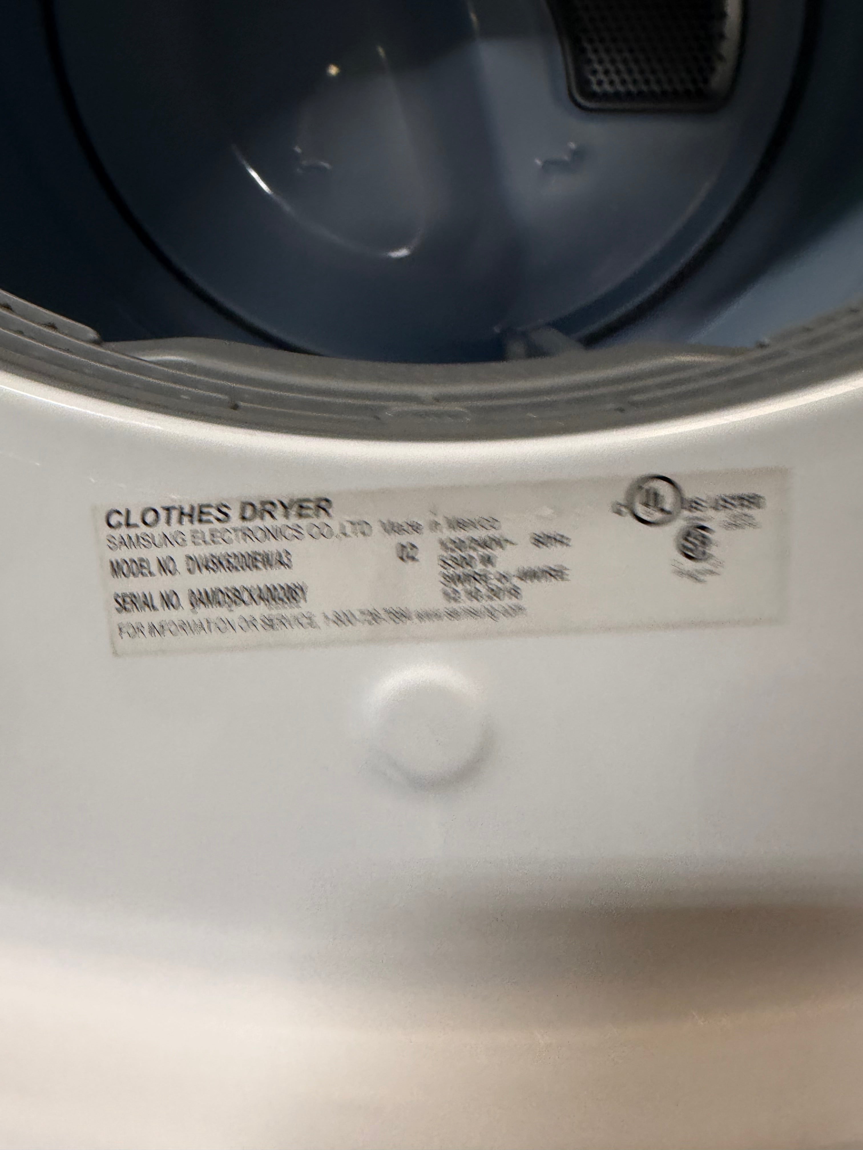 White Samsung Front Load Set