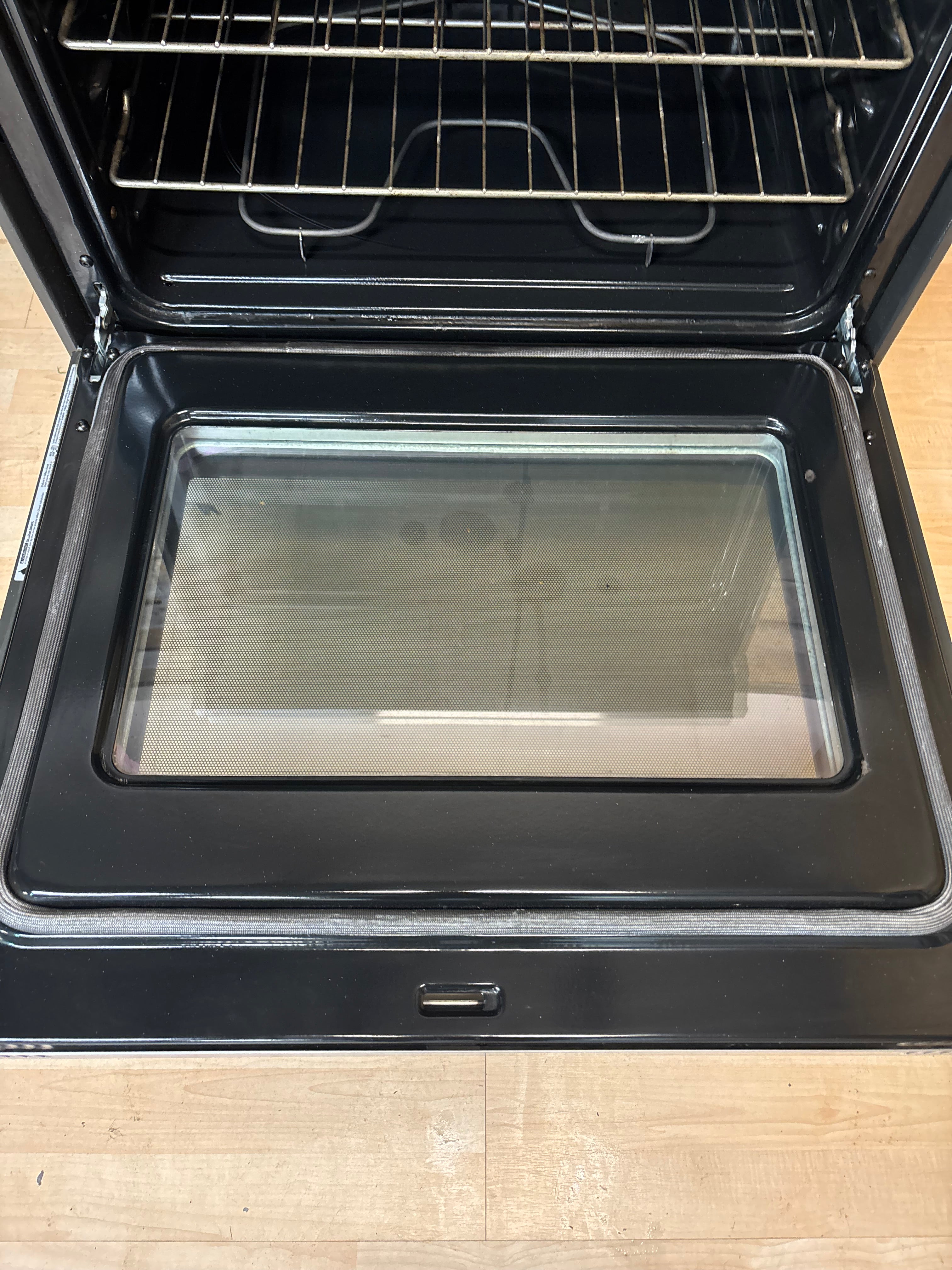 GE Slide-In Stainless Range